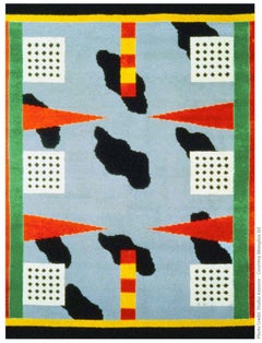 MEMPHIS "CALIFORNIA" Carpet / Nathalie Du Pasquier / PostModern Rug