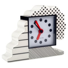 Horloge Memphis de Nathalie du Pasquier et George Sowden pour Neos Lorenz, Italie