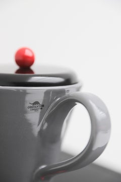 Memphis coffee set by Pietro D'Amato, manufactured by Costantini l’Oggetto 1980