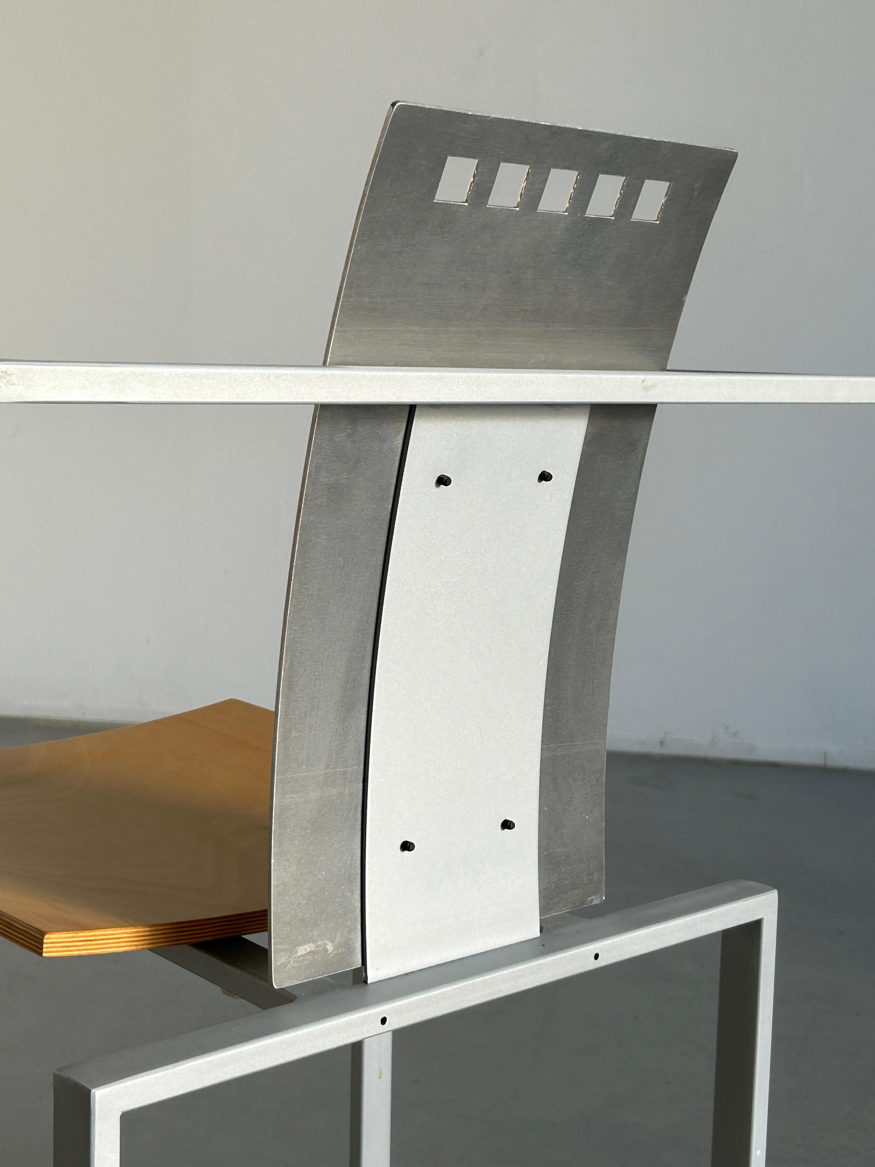 Memphis Design Postmodern Chair by Karl Friedrich Förster for KFF, 1980s Germany 4