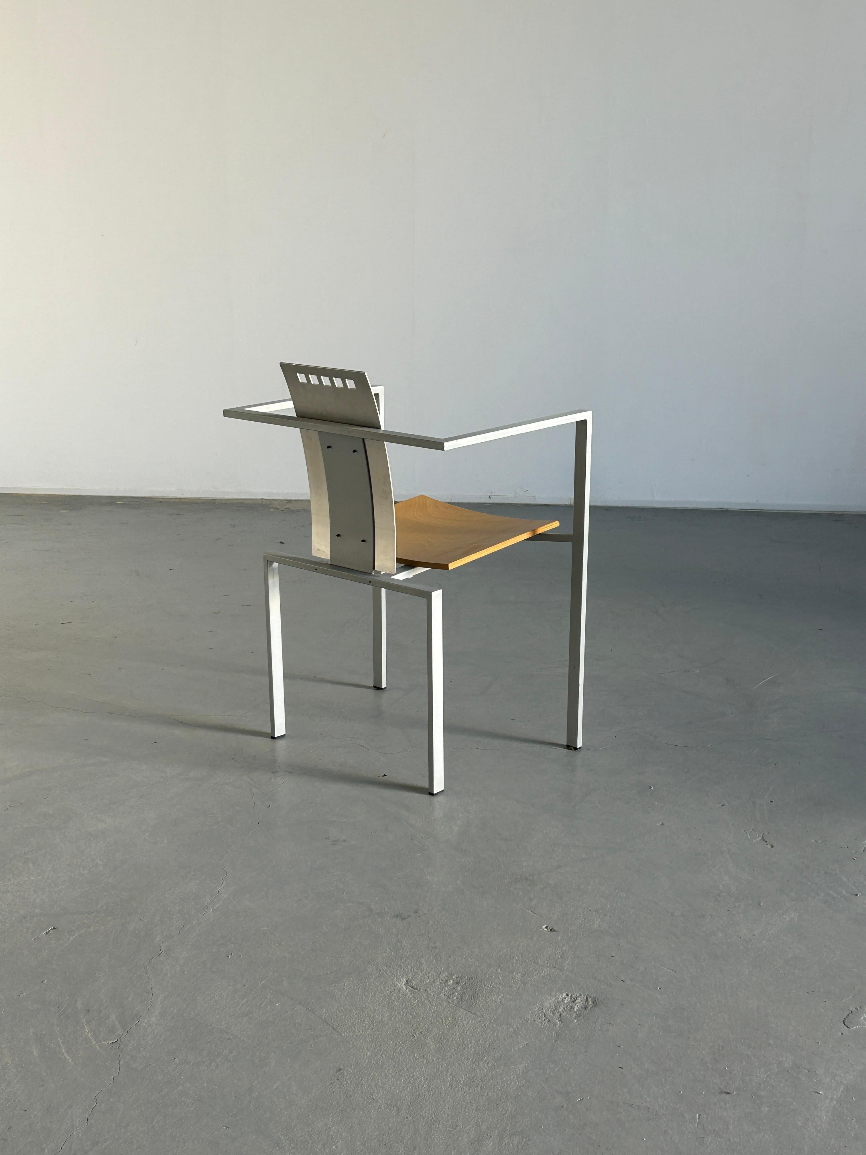 Late 20th Century Memphis Design Postmodern Chair by Karl Friedrich Förster for KFF, 1980s Germany