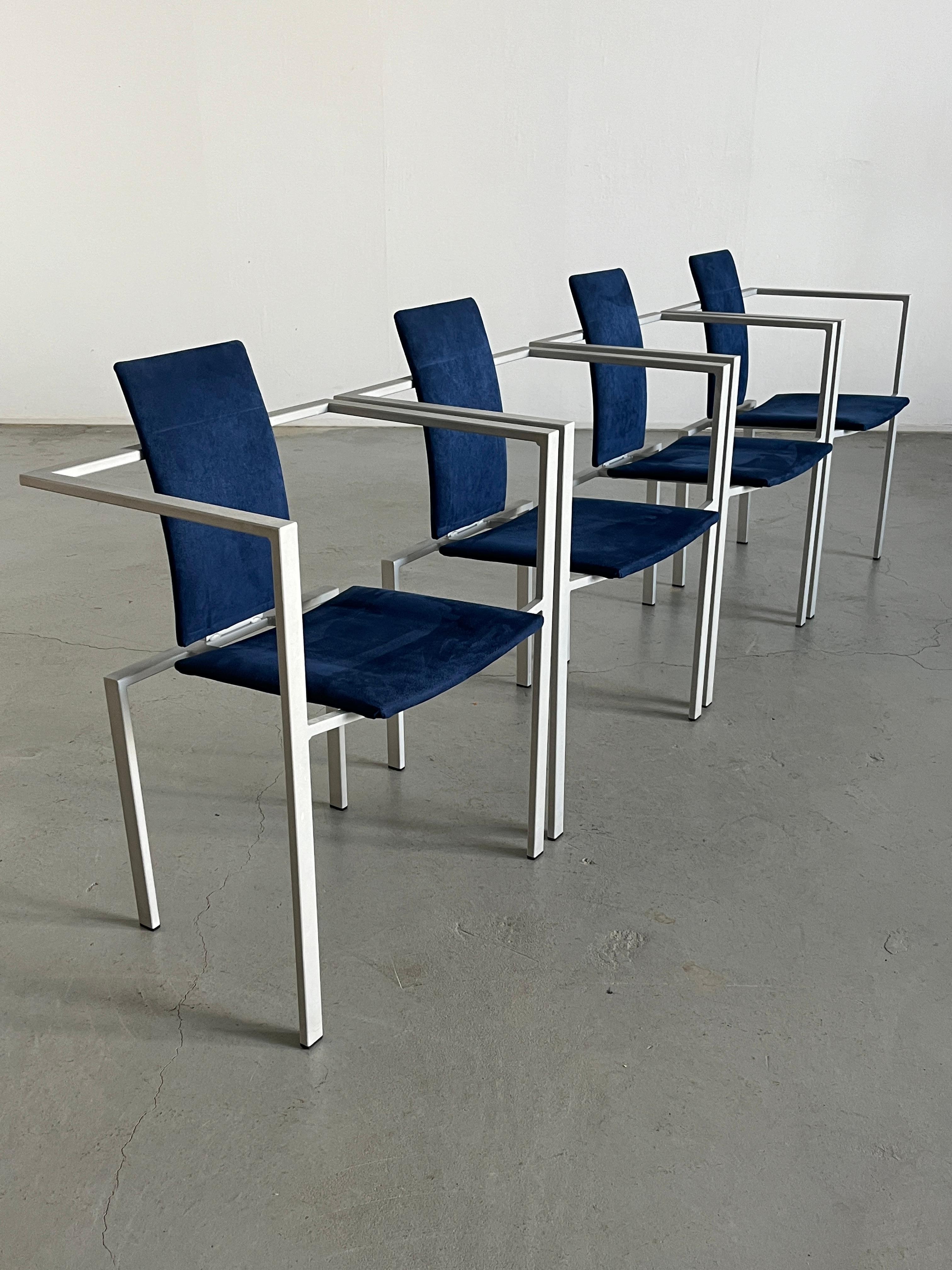 Tedesco Sedie postmoderne Memphis Design di Karl Friedrich Förster per KFF, anni '80 in vendita