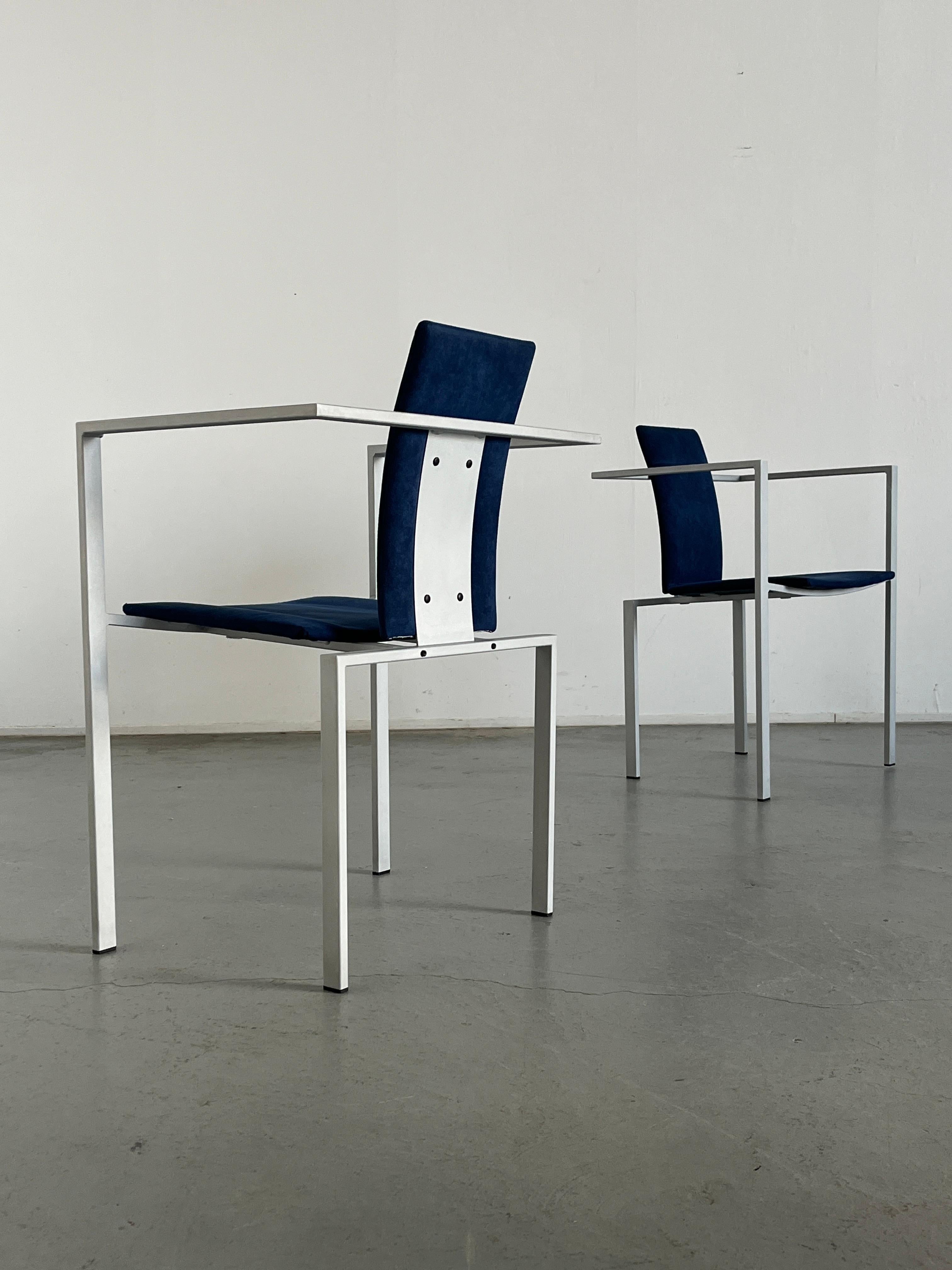 Sedie postmoderne Memphis Design di Karl Friedrich Förster per KFF, anni '80 In condizioni buone in vendita a Zagreb, HR