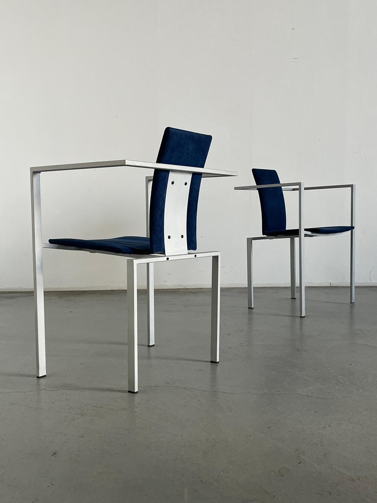 Memphis Design Postmodern Chairs by Karl Friedrich Förster for KFF