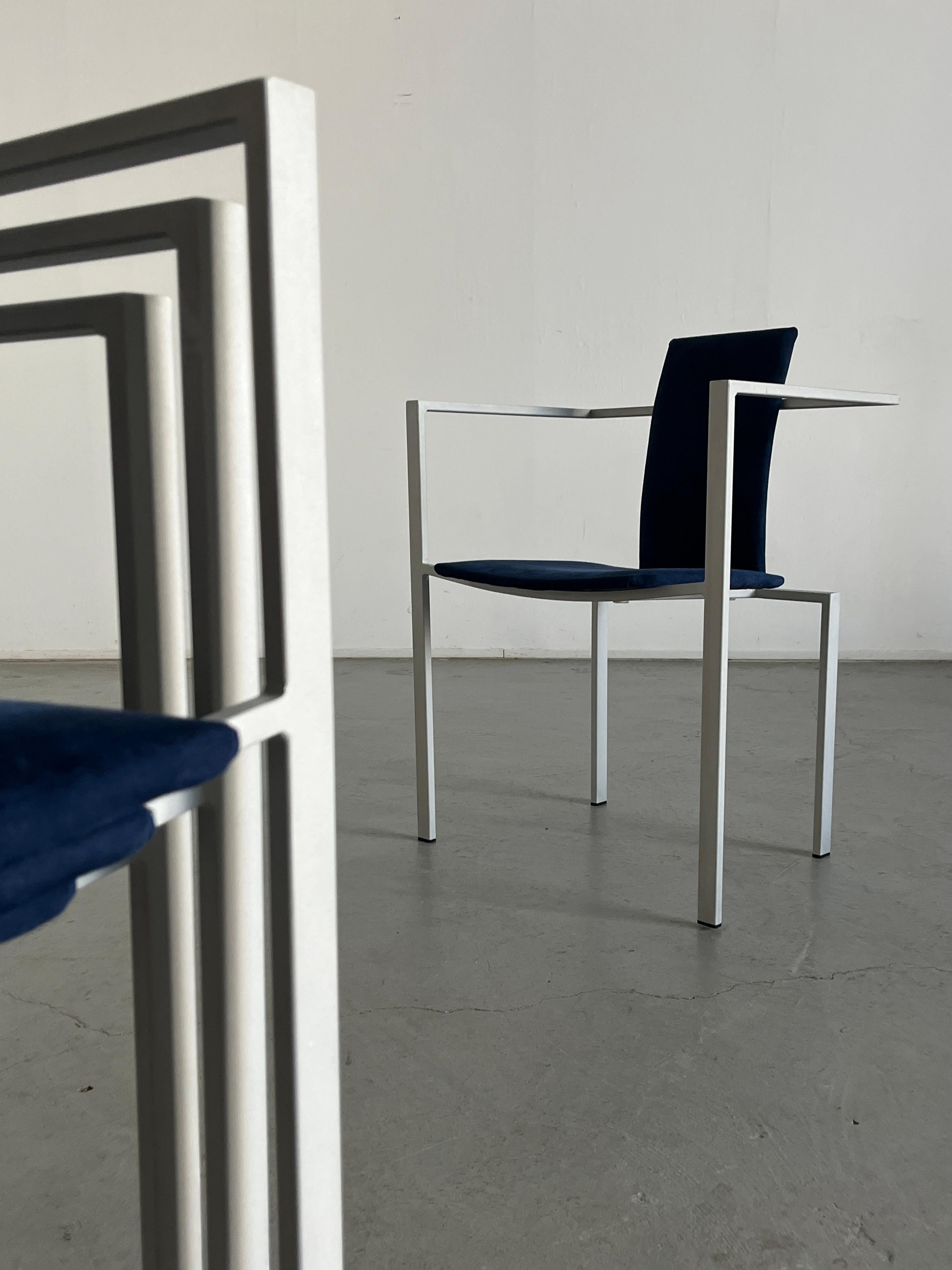Sedie postmoderne Memphis Design di Karl Friedrich Förster per KFF, anni '80 in vendita 1