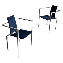 Memphis Design Postmodern Chairs by Karl Friedrich Förster for KFF, 1980s