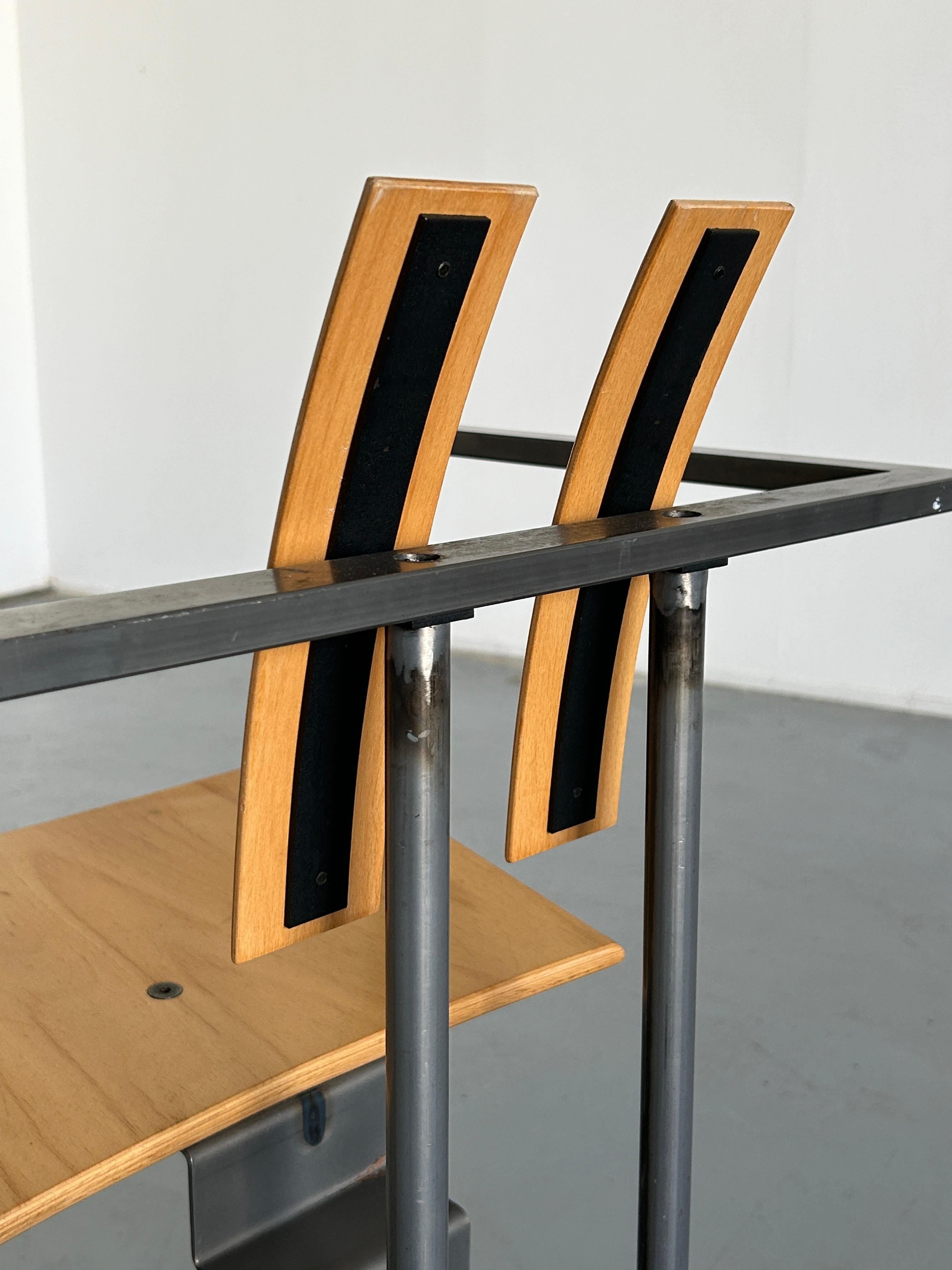 Memphis Design Postmodern 'Trix' Chair by Karl Friedrich Förster for KFF, 1980s 3