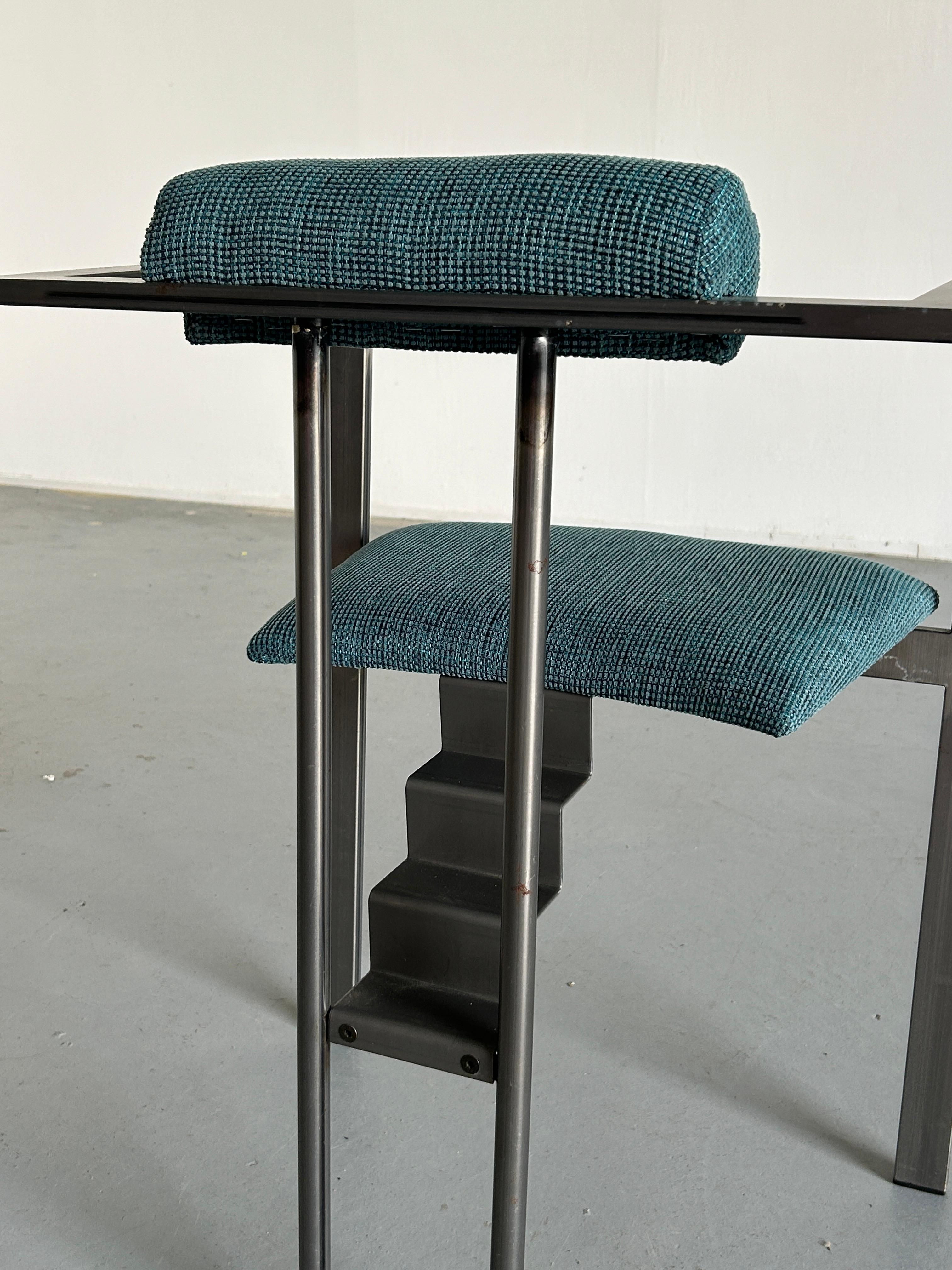 Memphis Design Postmoderner 'Trix' Stuhl von Karl Friedrich Förster für KFF, 1980er Jahre 5