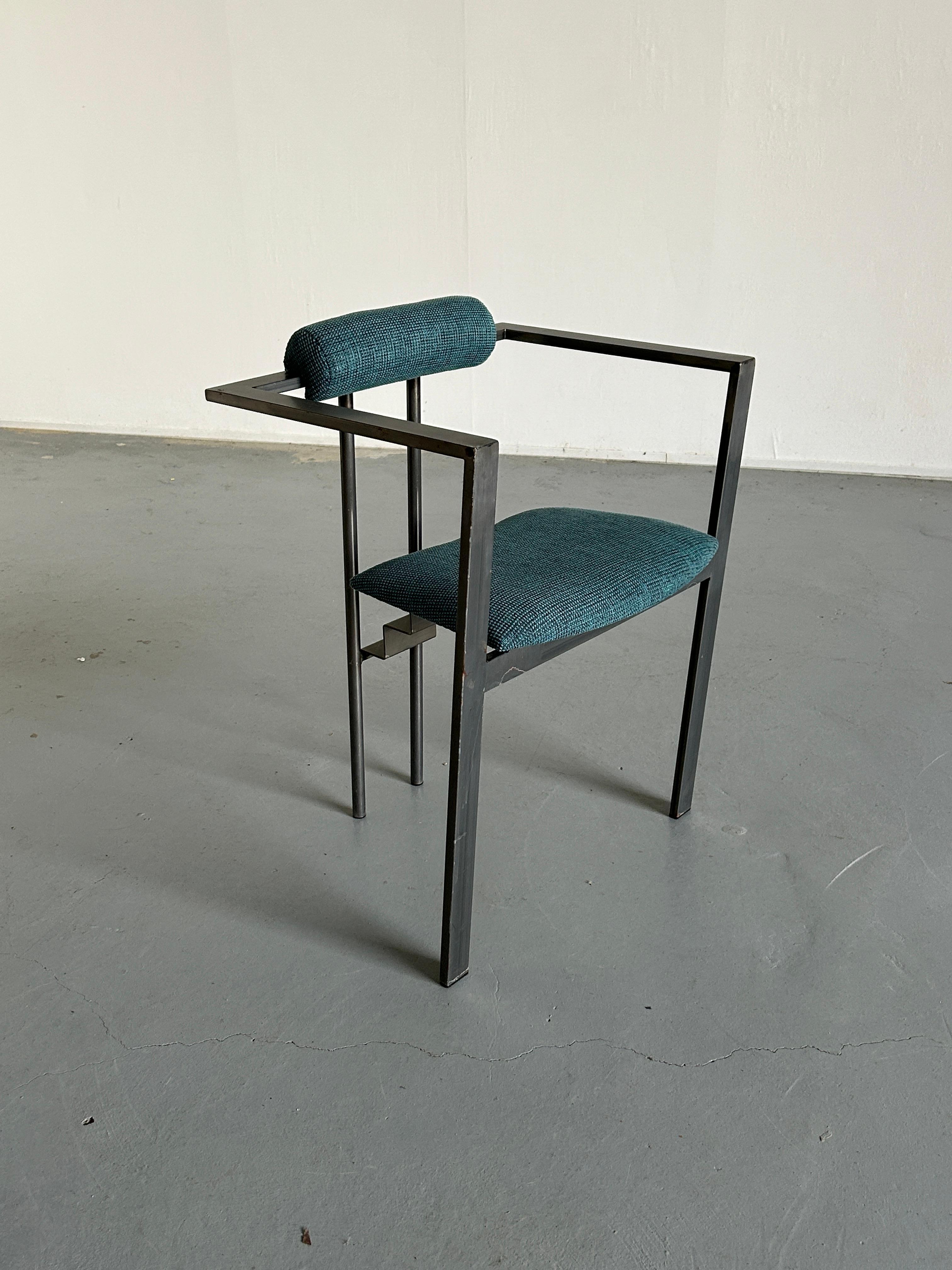 Memphis Design Postmoderner 'Trix' Stuhl von Karl Friedrich Förster für KFF, 1980er Jahre (Deutsch)