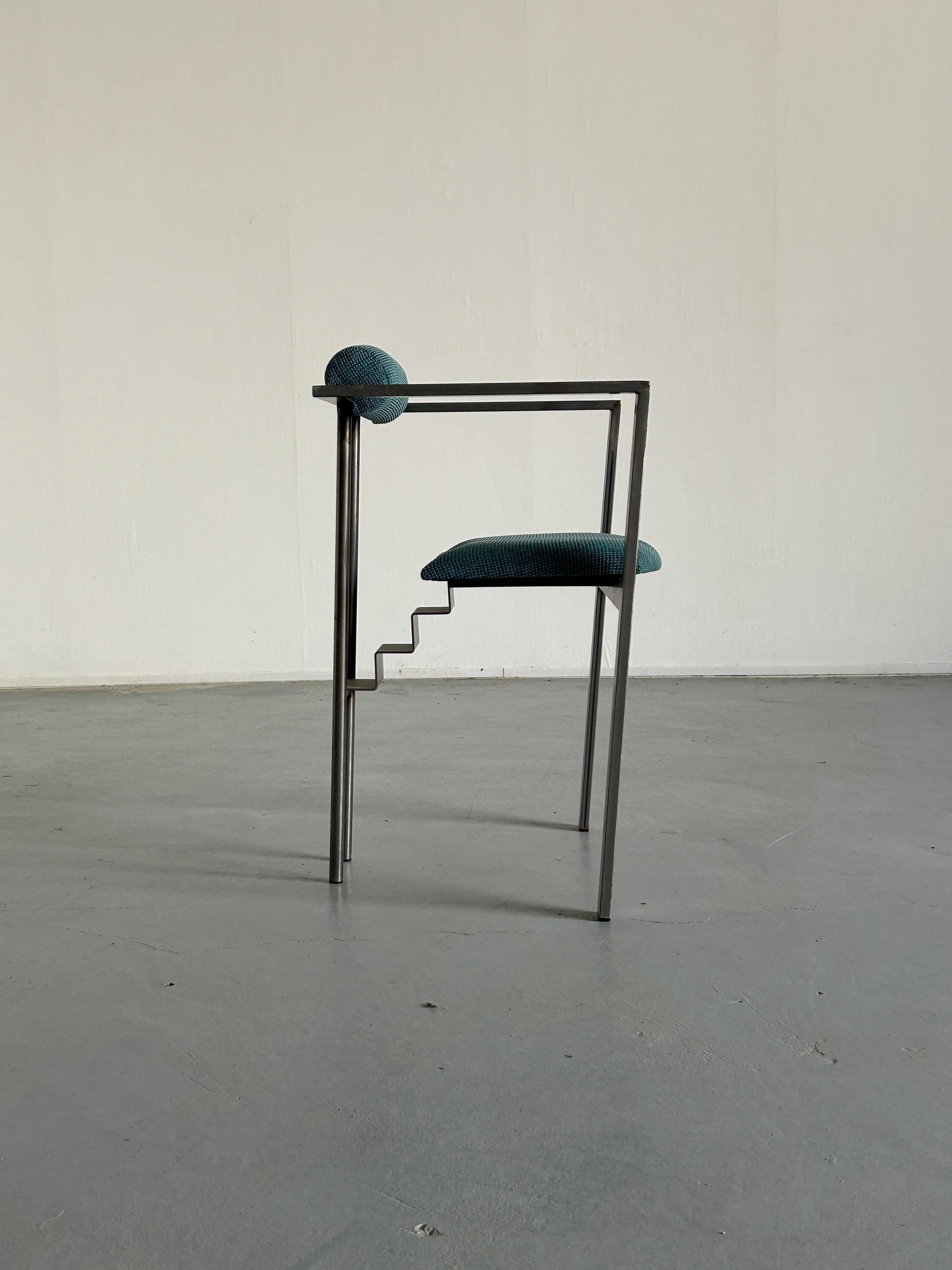 Memphis Design Postmoderner 'Trix' Stuhl von Karl Friedrich Förster für KFF, 1980er Jahre im Zustand „Gut“ in Zagreb, HR