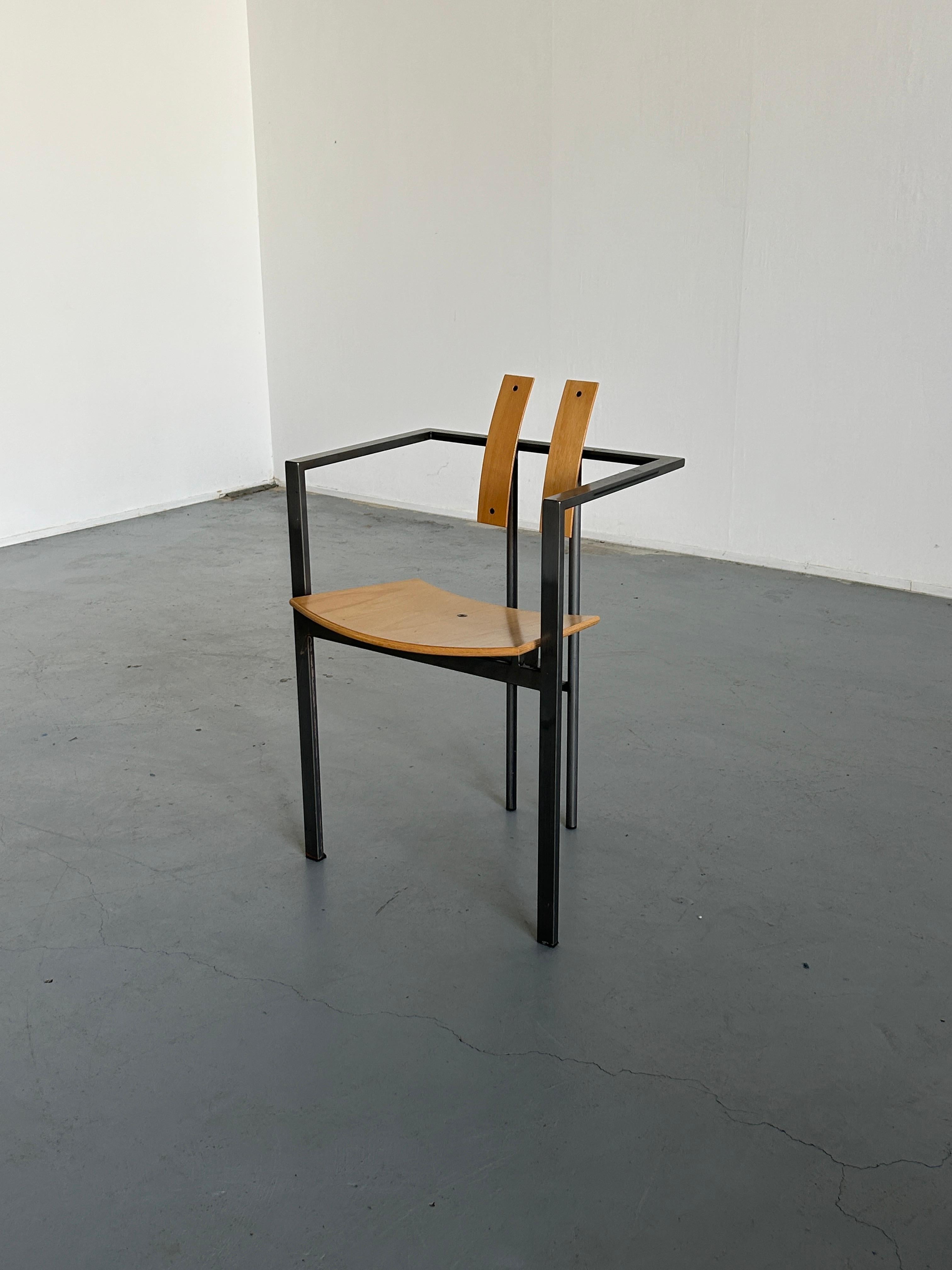 German Memphis Design Postmodern 'Trix' Chair by Karl Friedrich Förster for KFF, 1980s