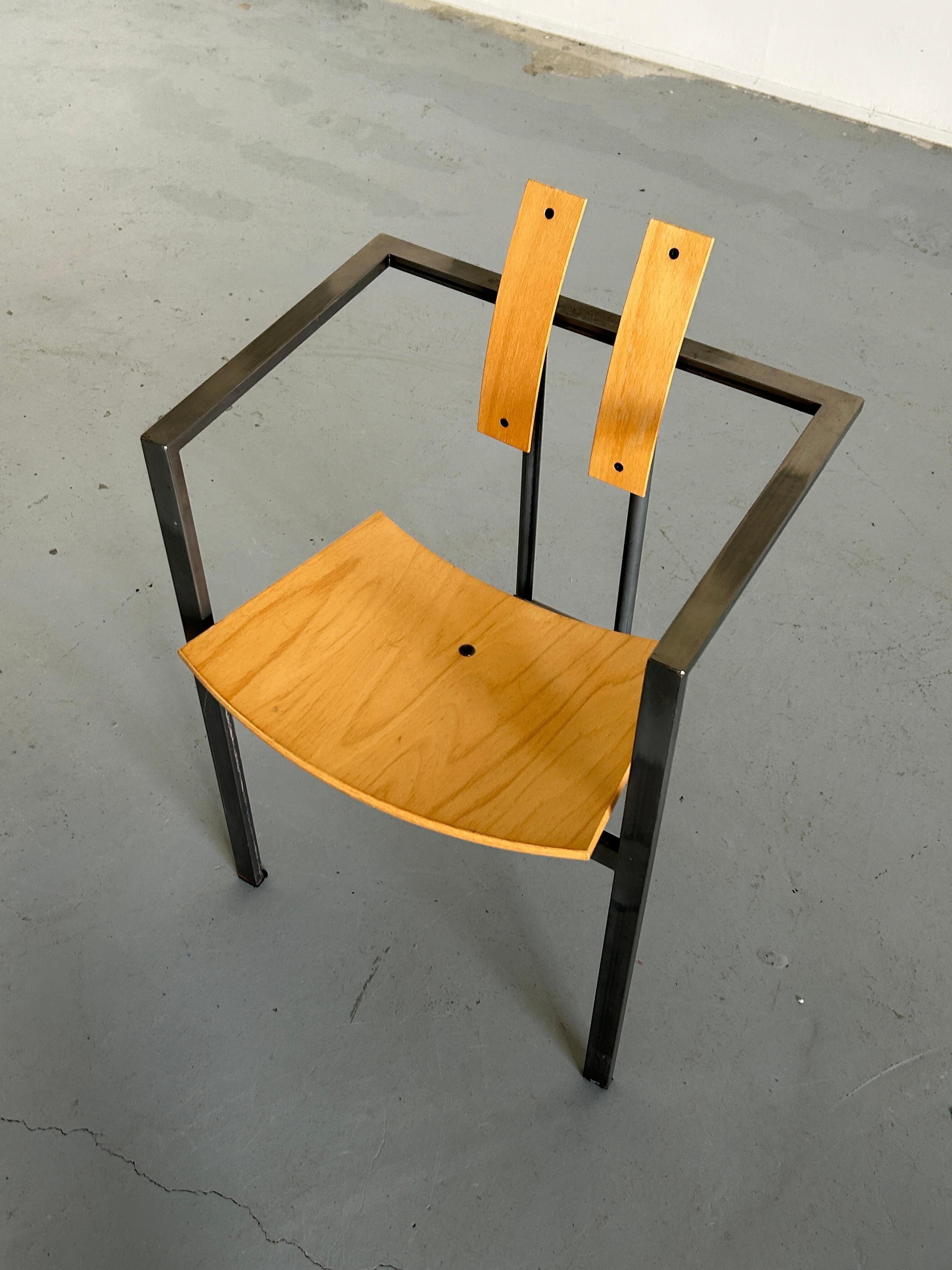 Memphis Design Postmodern 'Trix' Chair by Karl Friedrich Förster for KFF, 1980s 1
