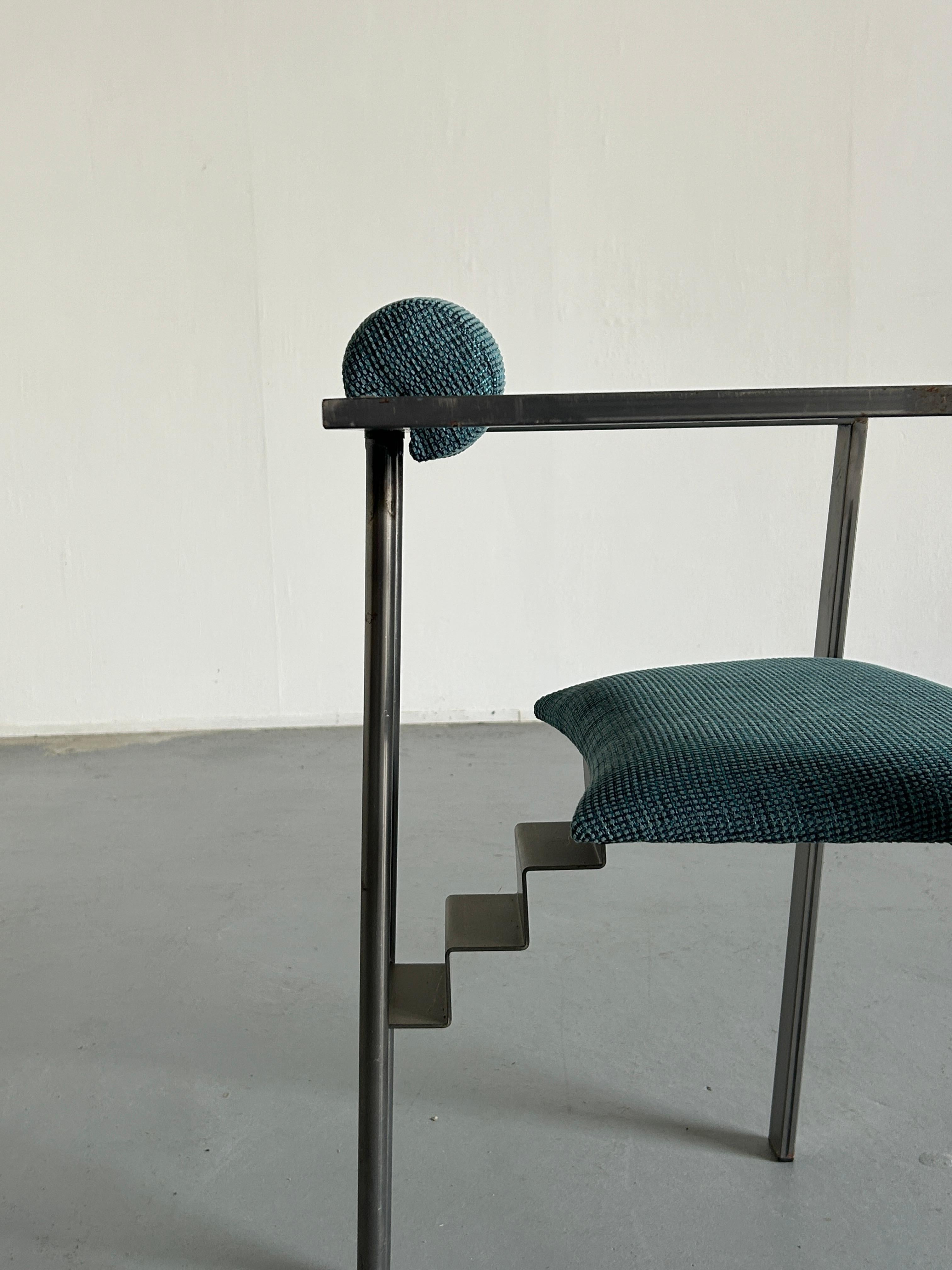 Memphis Design Postmoderner 'Trix' Stuhl von Karl Friedrich Förster für KFF, 1980er Jahre 3