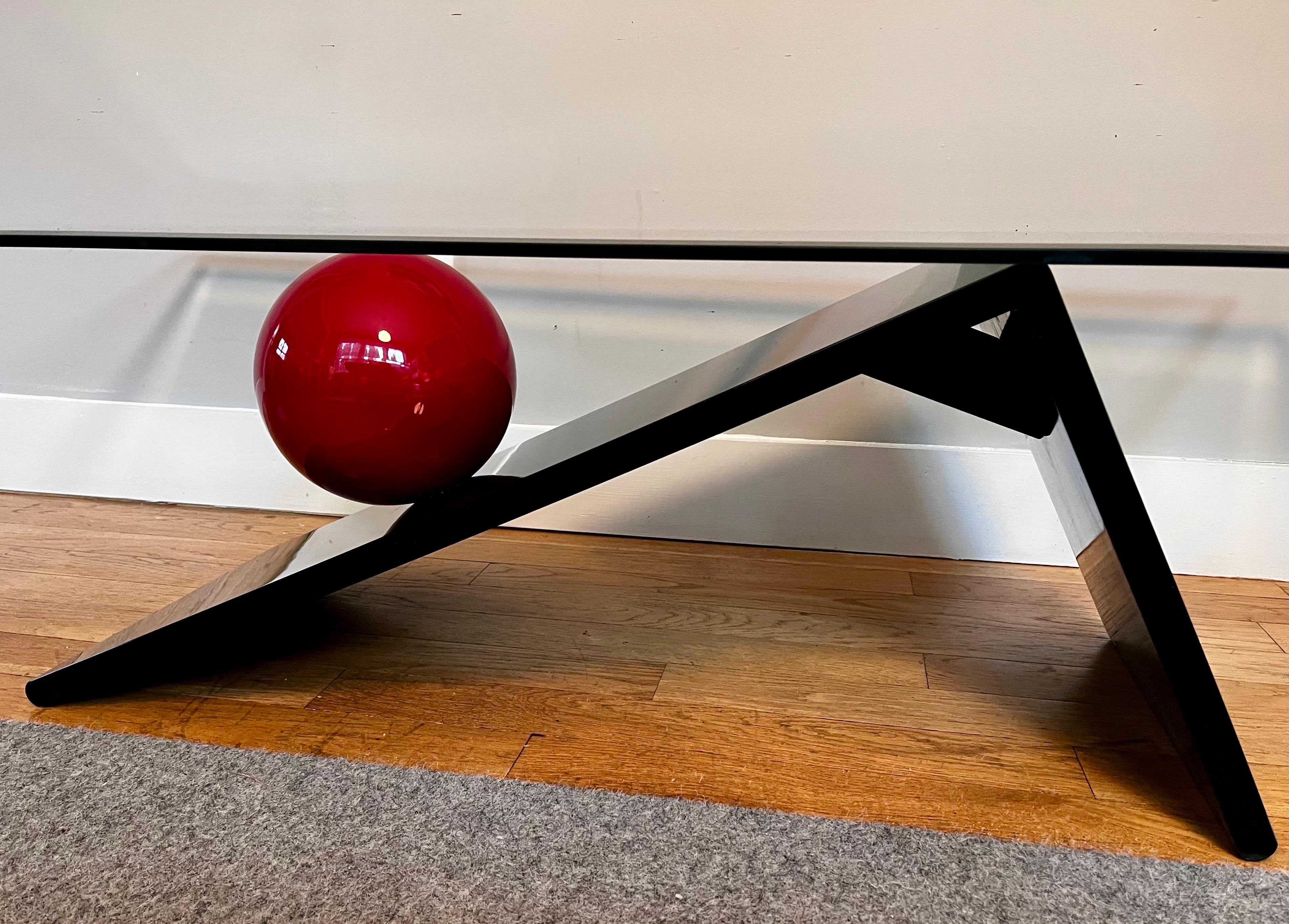 Postmoderne Table basse de style Design/One de Memphis, circa 1980 en vente