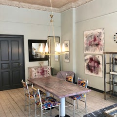 Memphis Dining Table or Desk by Astori De Ponti "Astragalo" for Driade, 1982