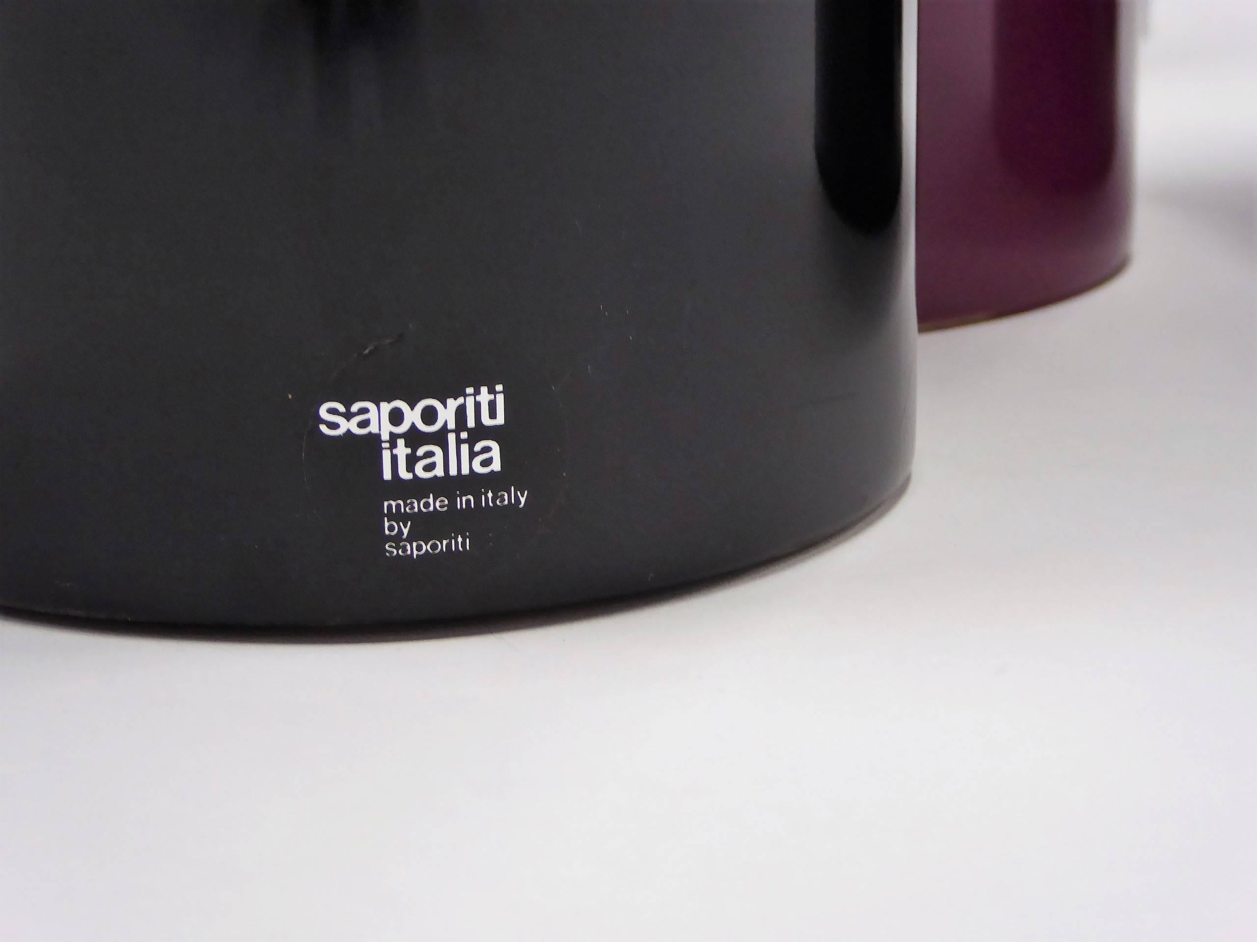 Mid-Century Modern Memphis Era Boynton Coffee Table for Saporiti Italia by Bignotti & Pontoglio