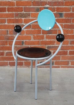 Première chaise Memphis par Michele de Lucchi circa 1983