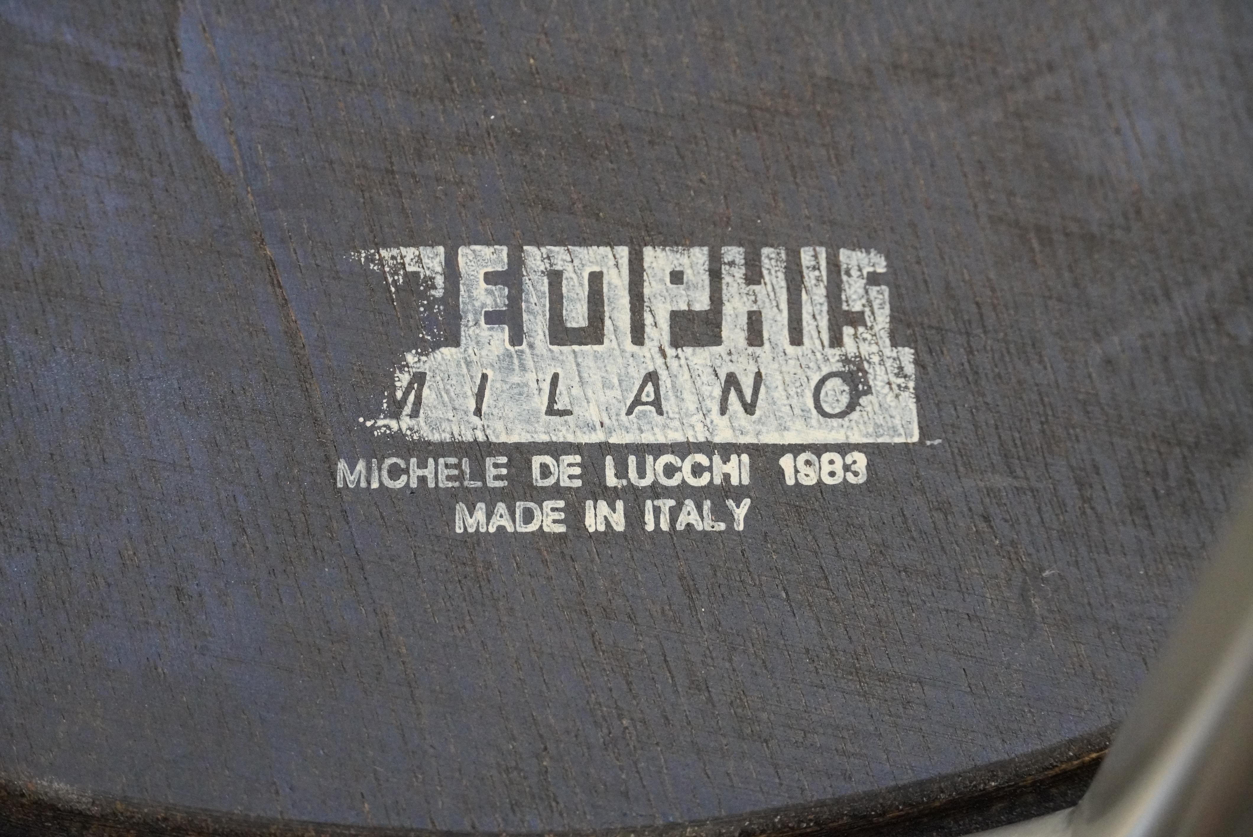 Première chaise Memphis par Michele de Lucchi circa 1983 en vente 1