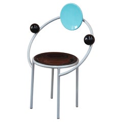 Primera Silla Memphis de Michele de Lucchi hacia 1983