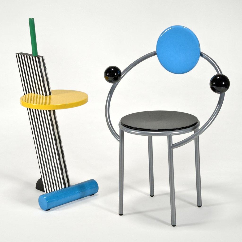 Der beliebteste MEMPHIS-Stuhl!!!

FIRST ist eine ikonische und skulpturale Kreation, die von Michele De Lucchi entworfen wurde. In der Leichtigkeit und Beweglichkeit der Formen, den eigentlichen Erkennungsmerkmalen, scheint der Designer eine Hommage