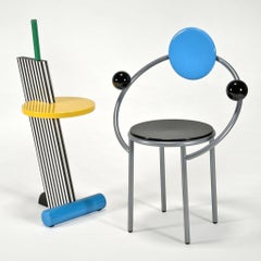 Sedia MEMPHIS "FIRST" / Michele de Lucchi (Italia) / Sedia postmoderna