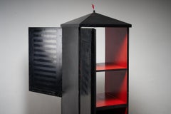 Memphis Fridge by Roberto Pezzetta transformed to cabinet