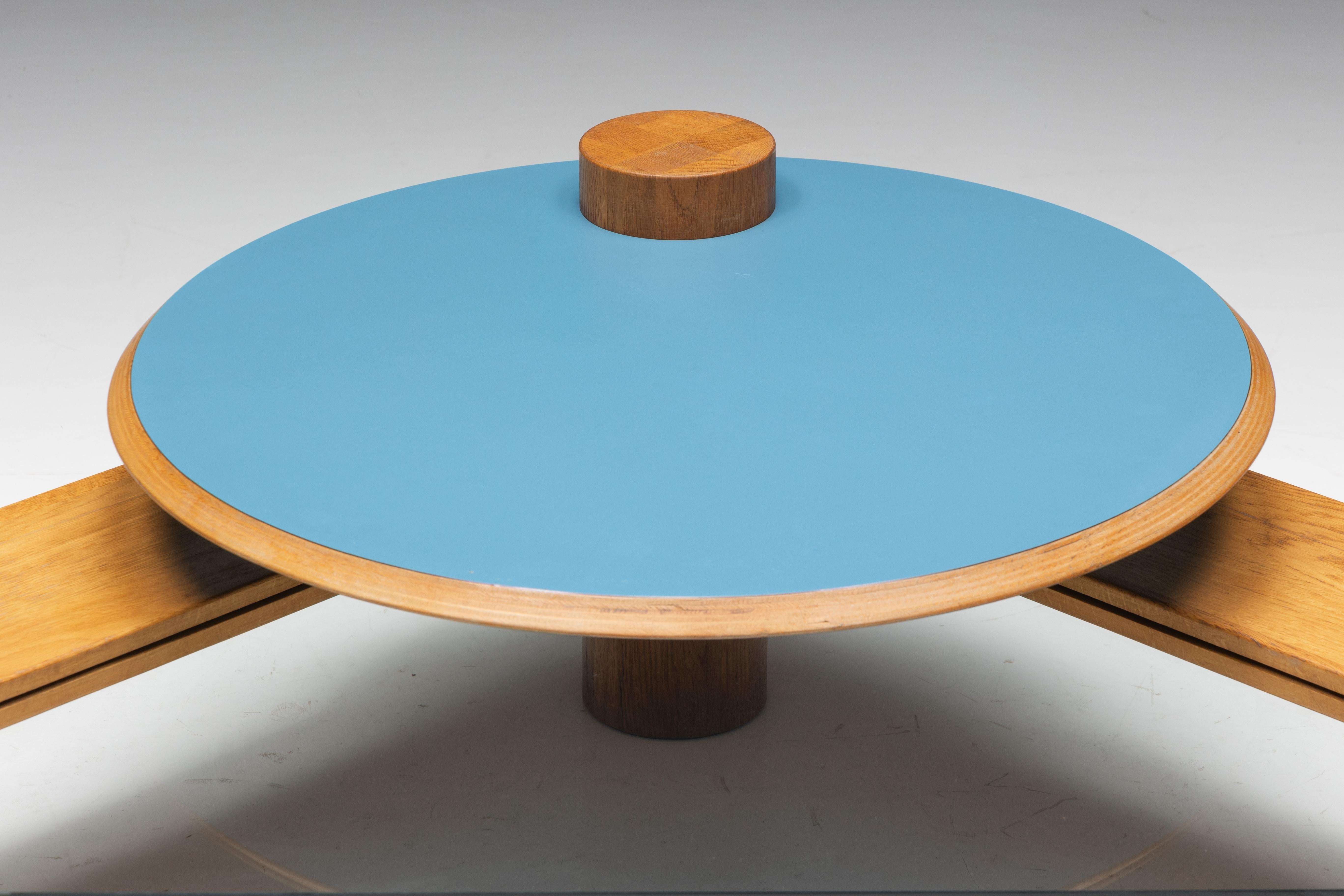 Table basse géométrique Memphis, Italie, années 1980 en vente 4