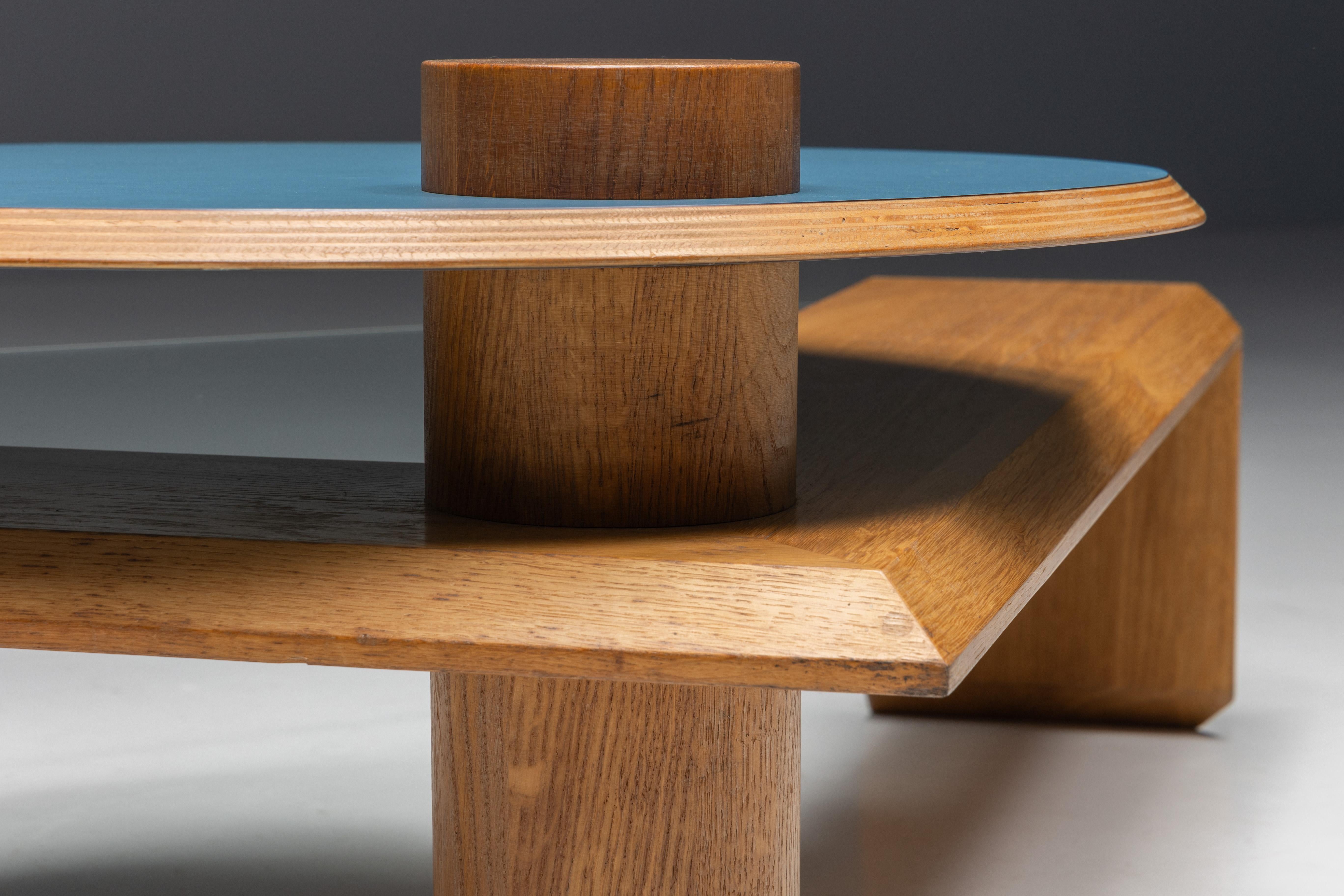 Table basse géométrique Memphis, Italie, années 1980 en vente 1