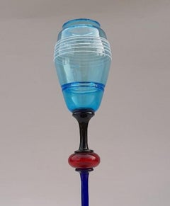 Postmodern " Memphis" Vase produced by Formia, 1985