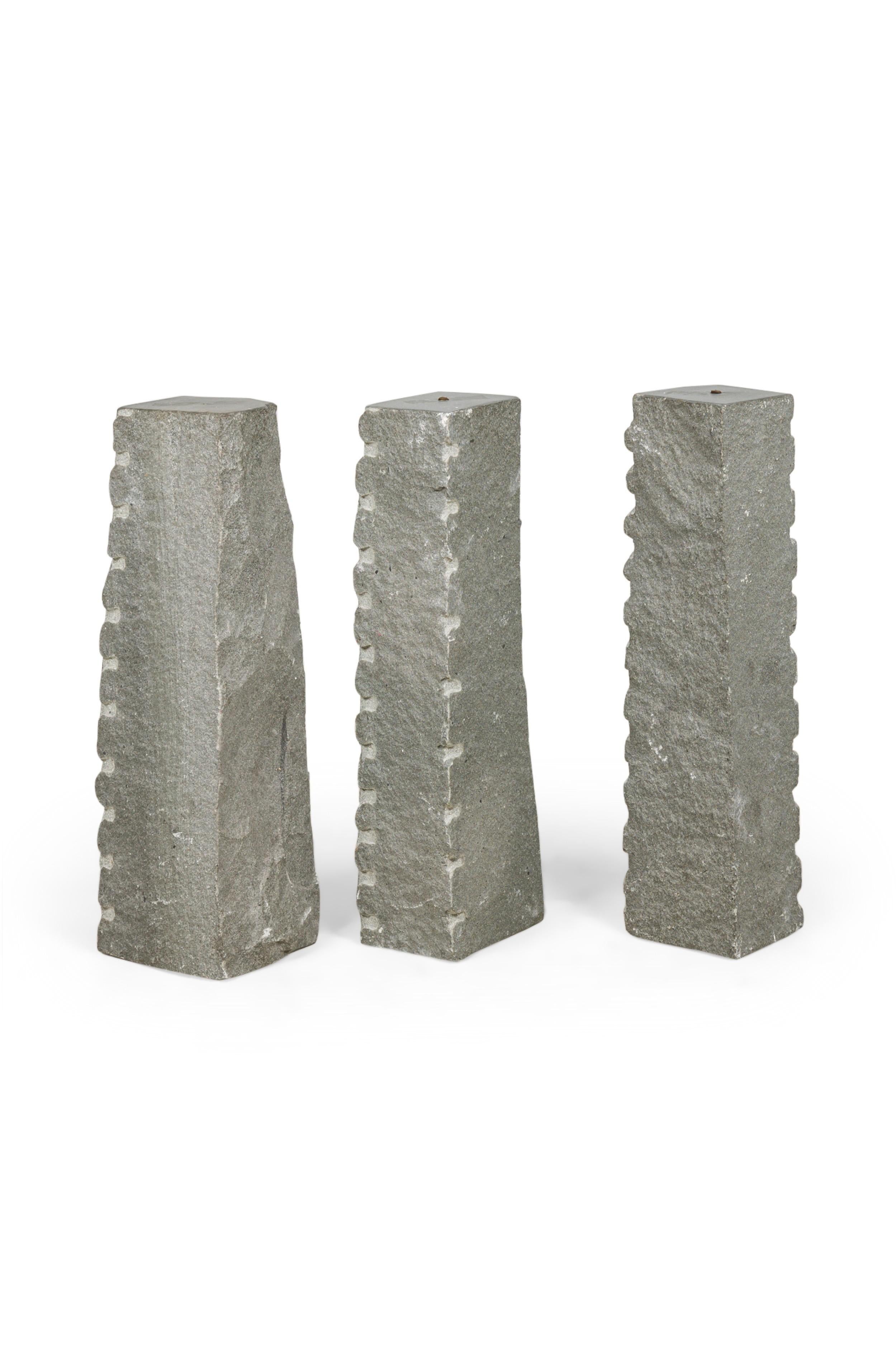 Mid-Century Modern Memphis Granite Table Base For Sale