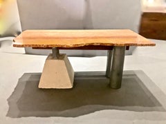 Memphis Inspired Marble-Top Coffee Table by Kevin Thomas Ferrell