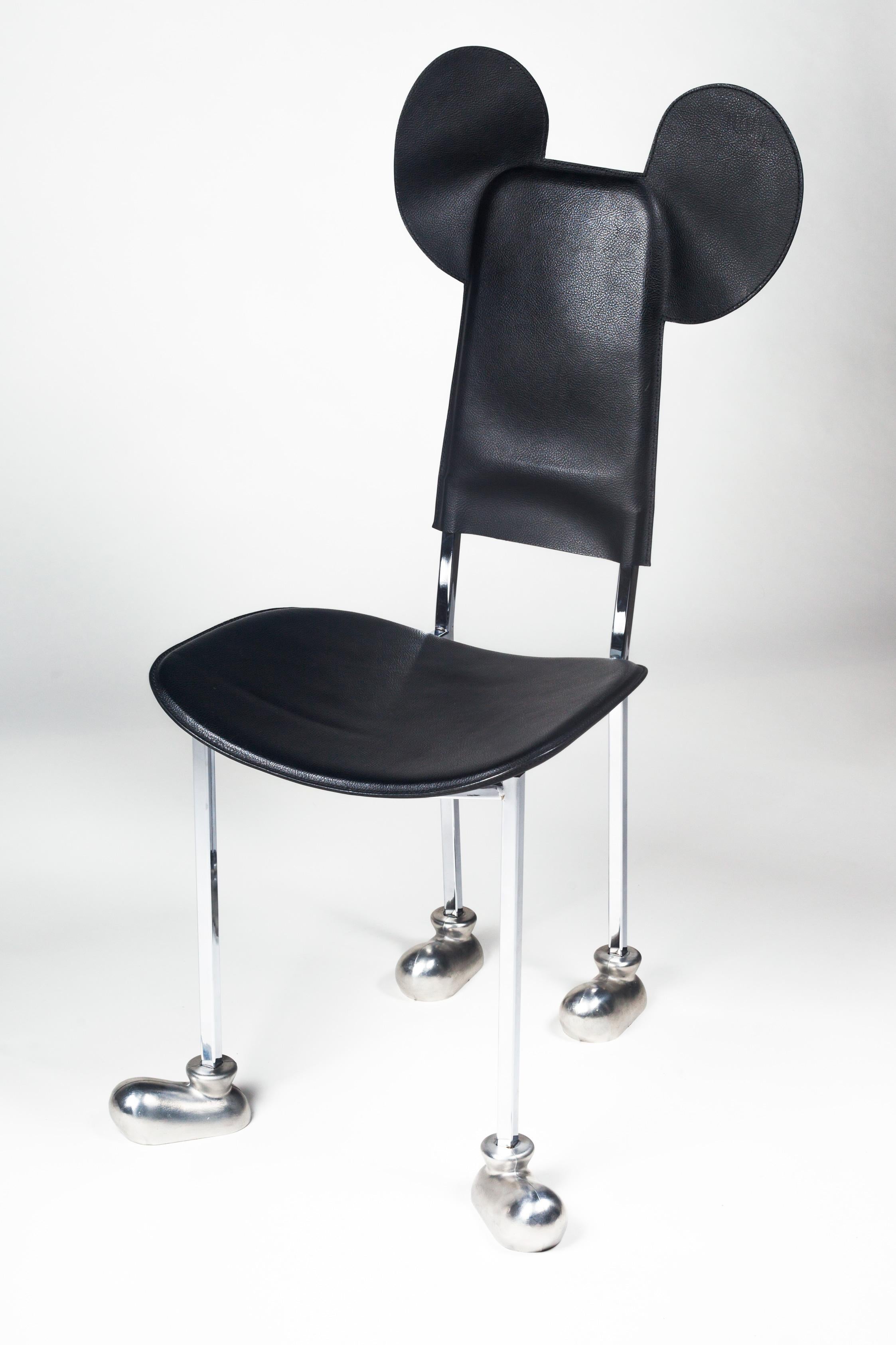 Memphis Mickey Mouse Chair by Javier Mariscal, 