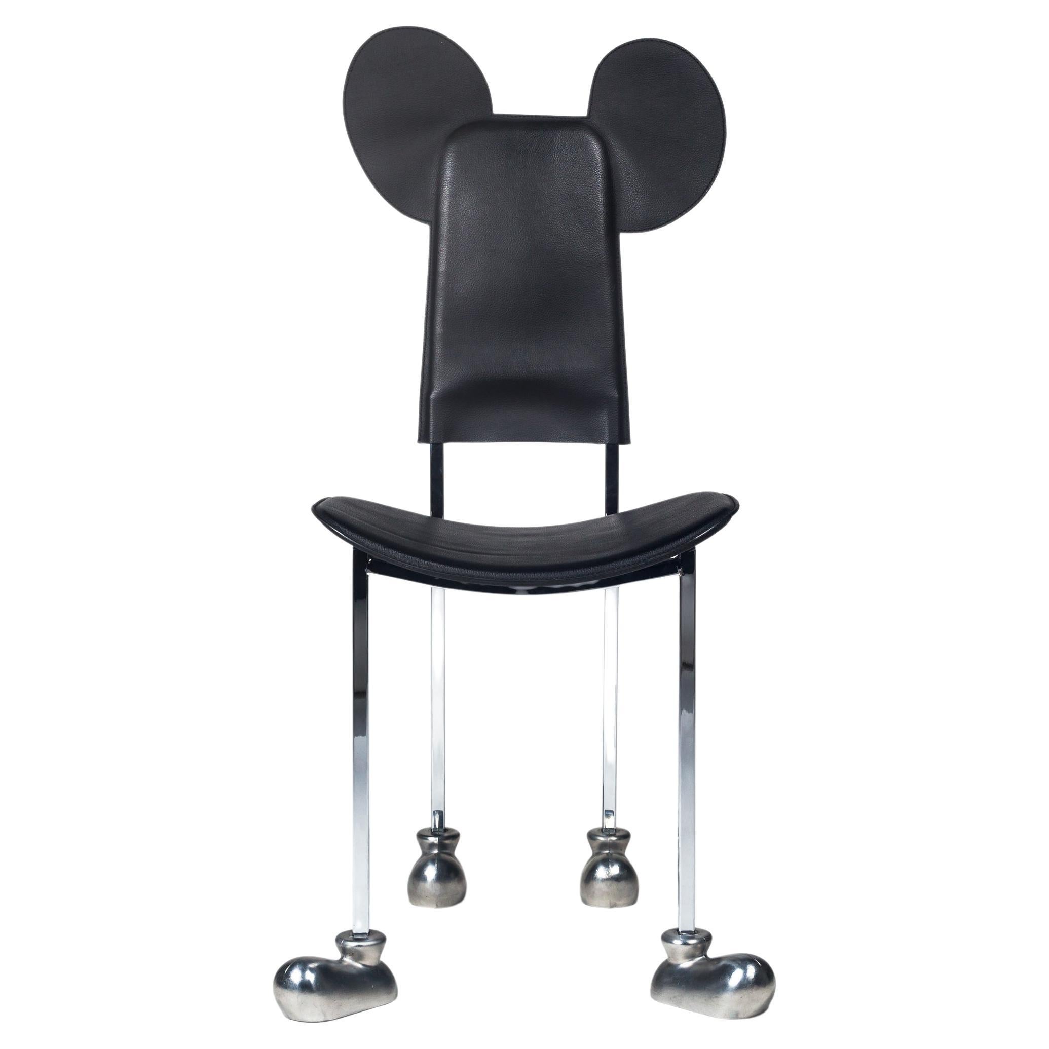 Memphis Mickey Mouse Chair by Javier Mariscal, "Garriris", Spain, 1987