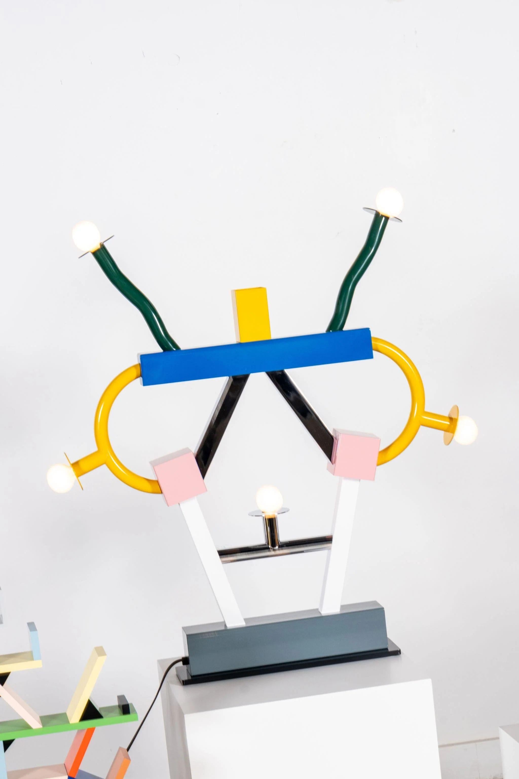 Postmoderne Memphis Milano - Lampe Ashoka d'Ettore Sottsass en vente