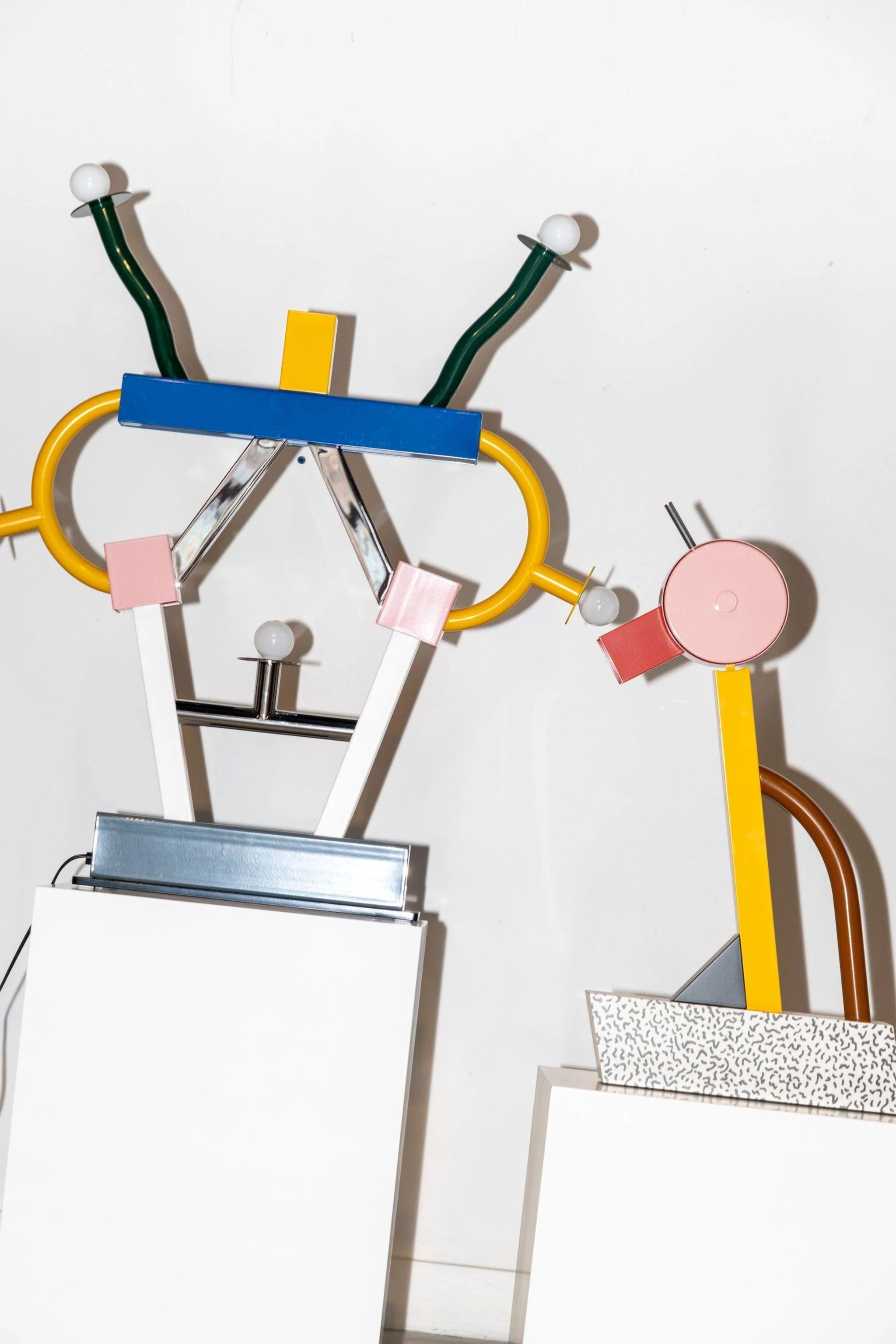 XXIe siècle et contemporain Memphis Milano - Lampe Ashoka d'Ettore Sottsass en vente