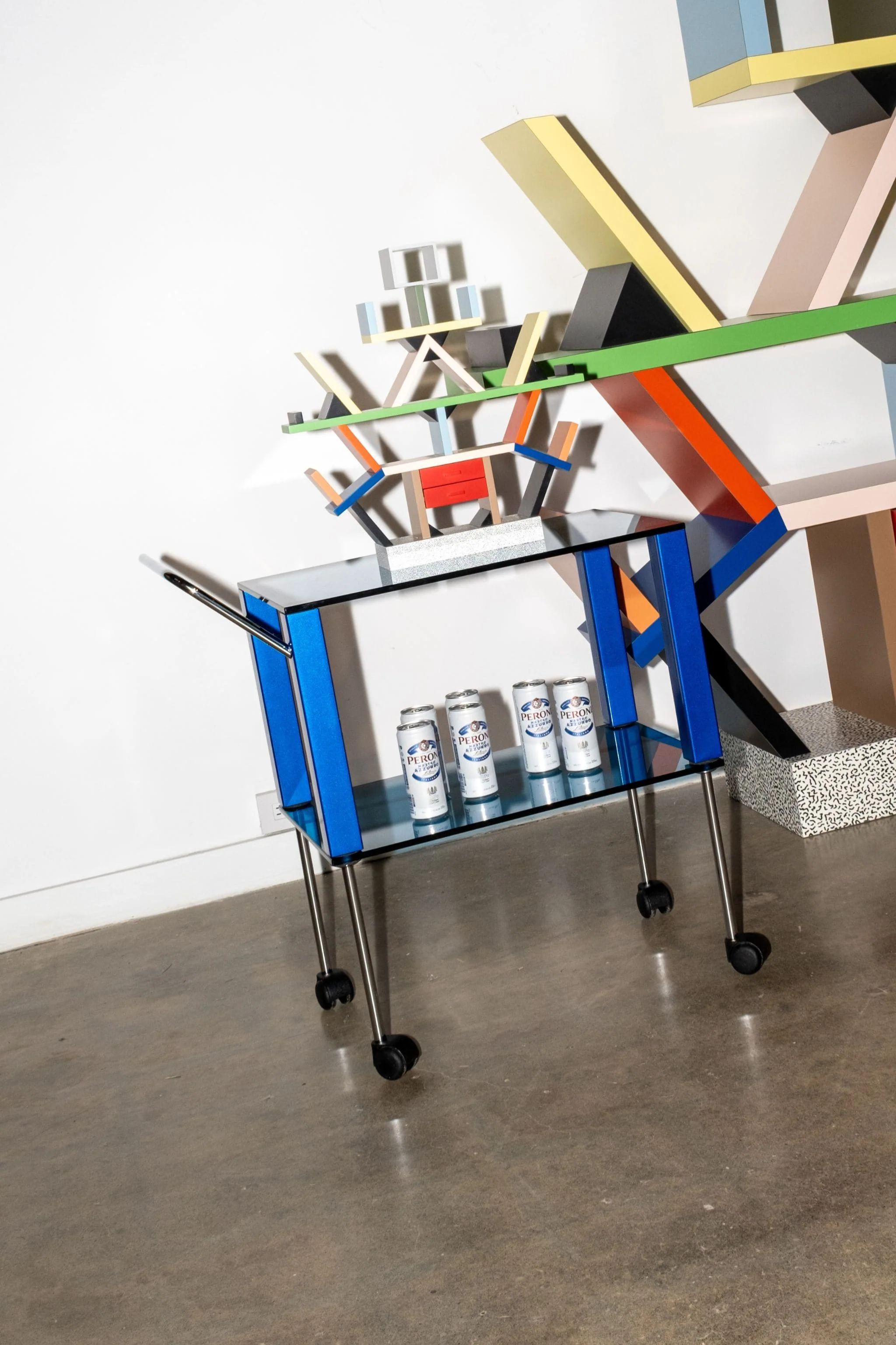 Postmoderno Memphis Milano Carlton Miniature, Edizione Limitata di Ettore Sottsass in vendita