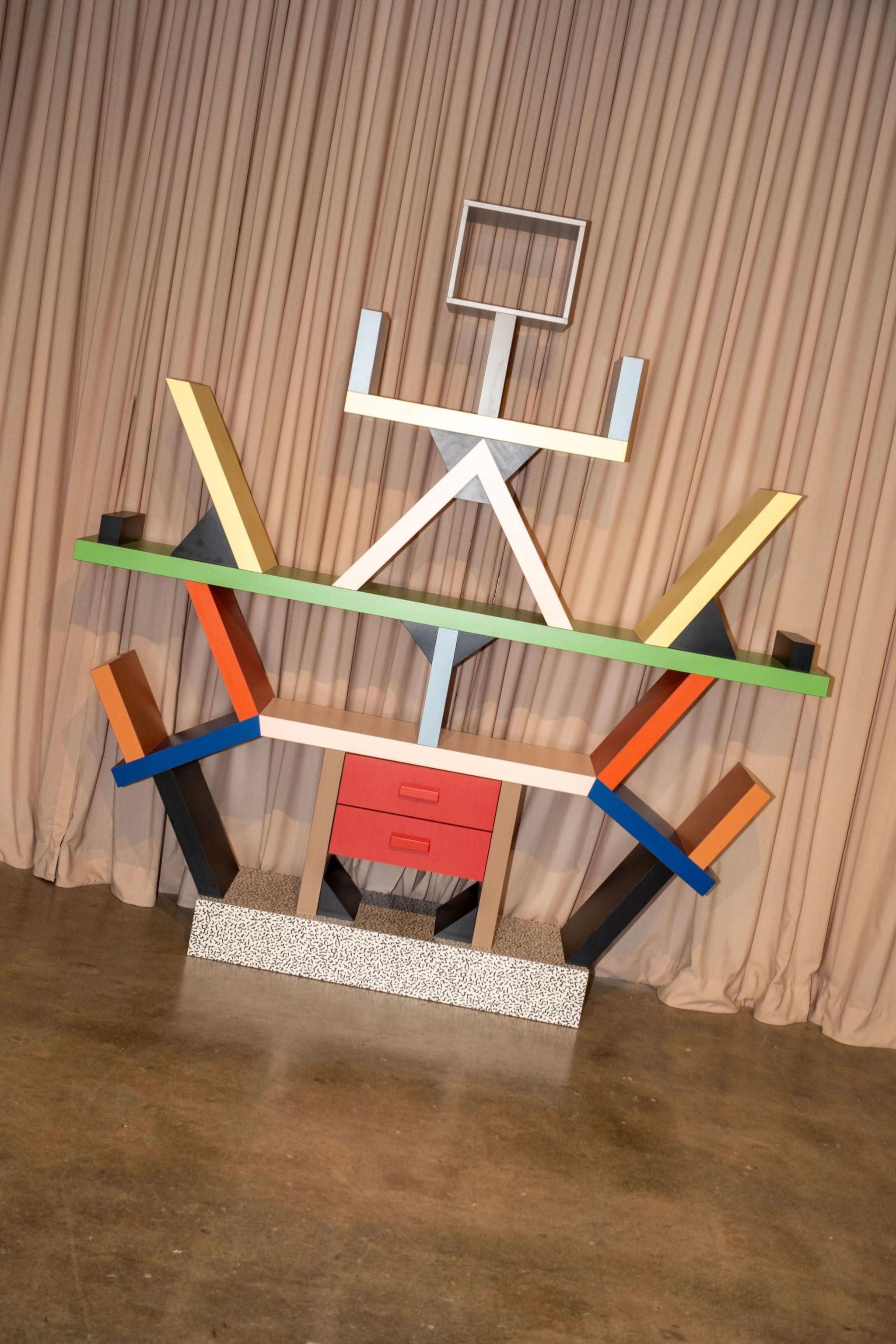 XXI secolo e contemporaneo Mensola Memphis Milano Carlton di Ettore Sottsass in vendita