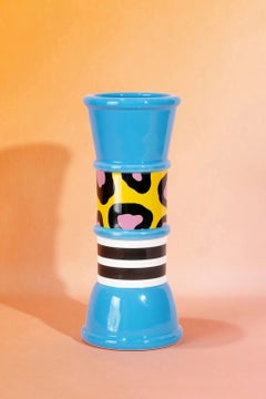 Memphis Milano Carrot Vase by Nathalie Du Pasquier