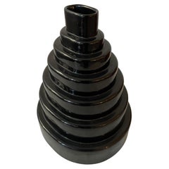 Memphis Milano Ceramic Vase by Luciano Florio Paccagnella, 1990s