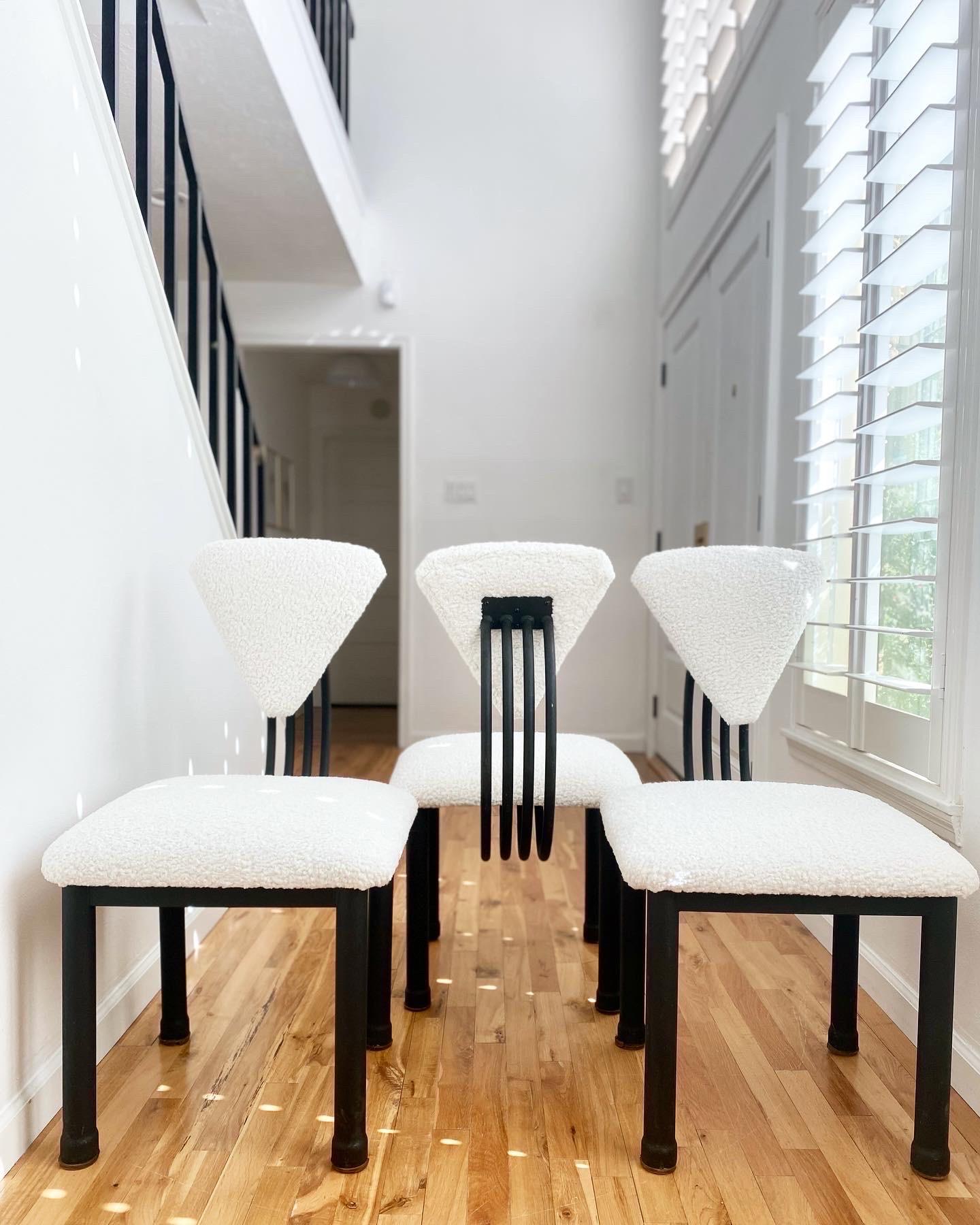 Post-Modern Memphis Milano Dining Chairs