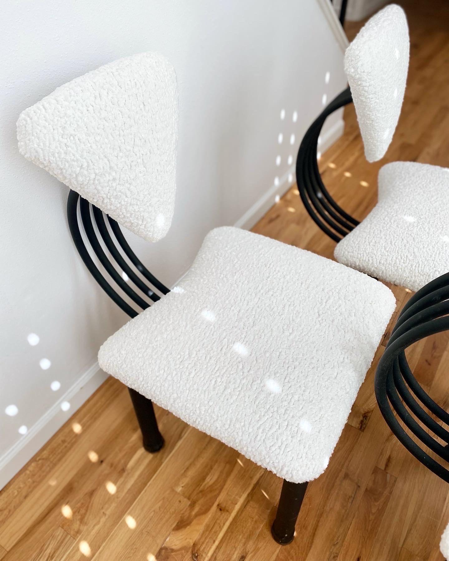 Late 20th Century Memphis Milano Dining Chairs