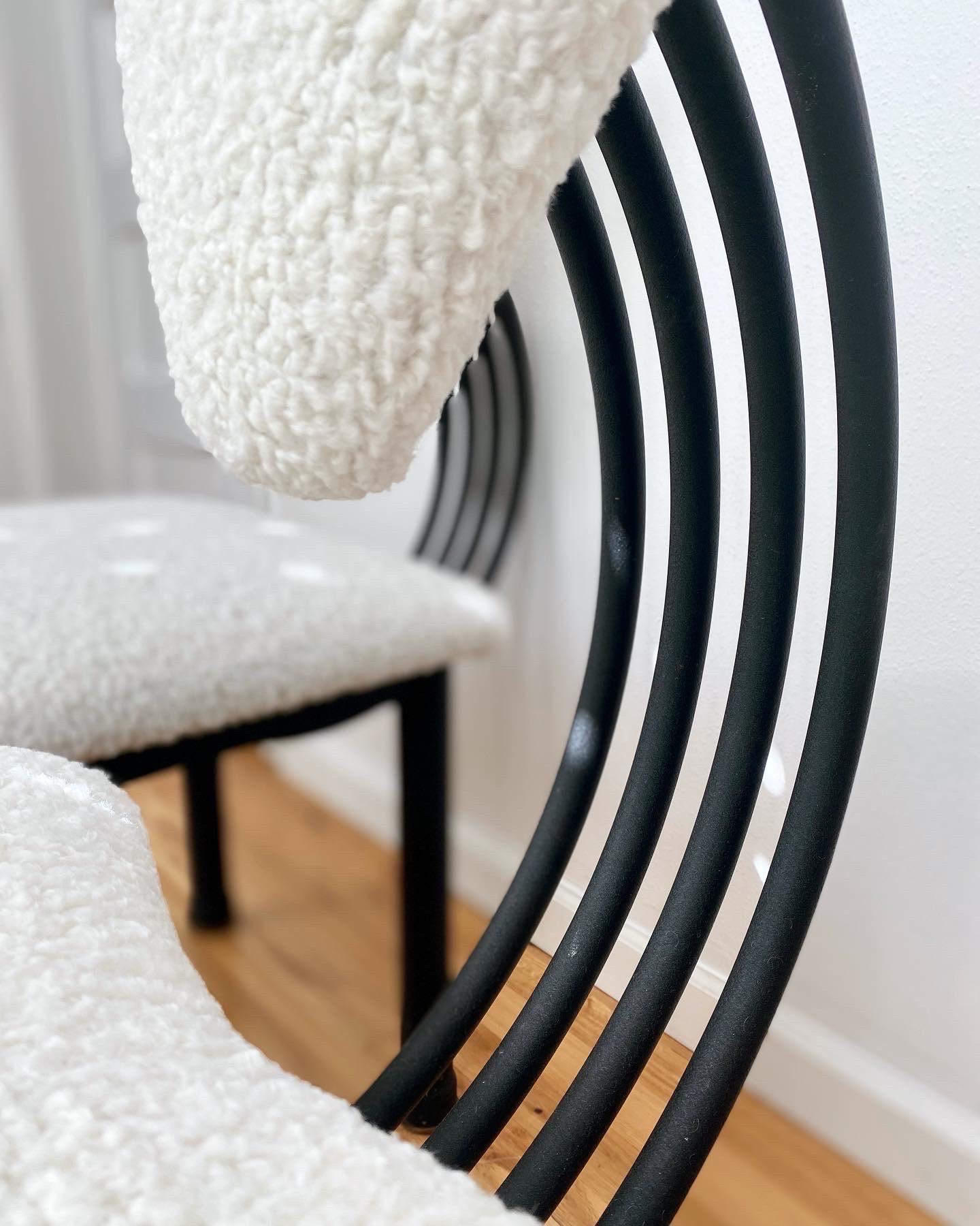 Steel Memphis Milano Dining Chairs