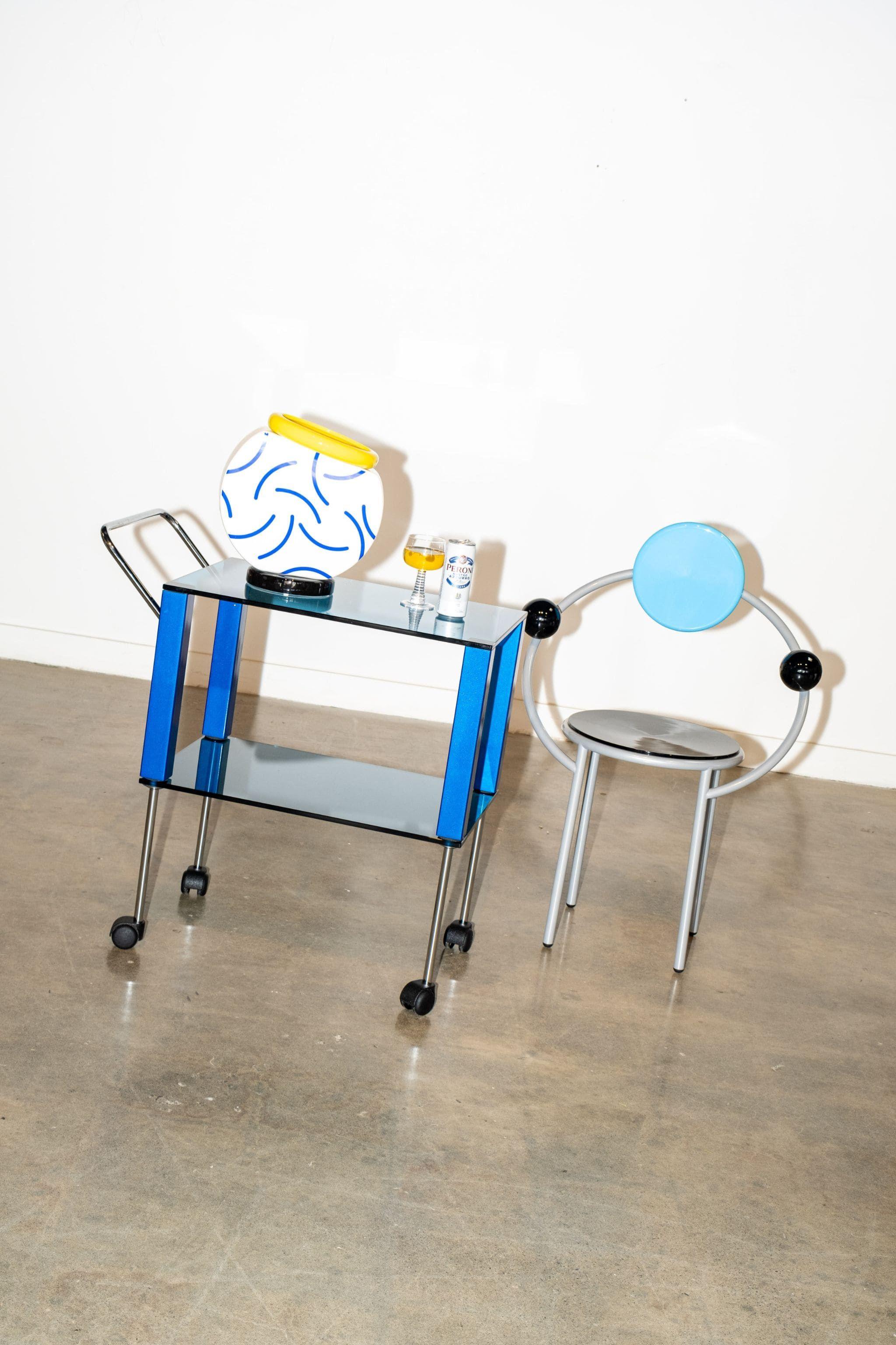 Italian Memphis Milano First Chair by Michele De Lucchi For Sale