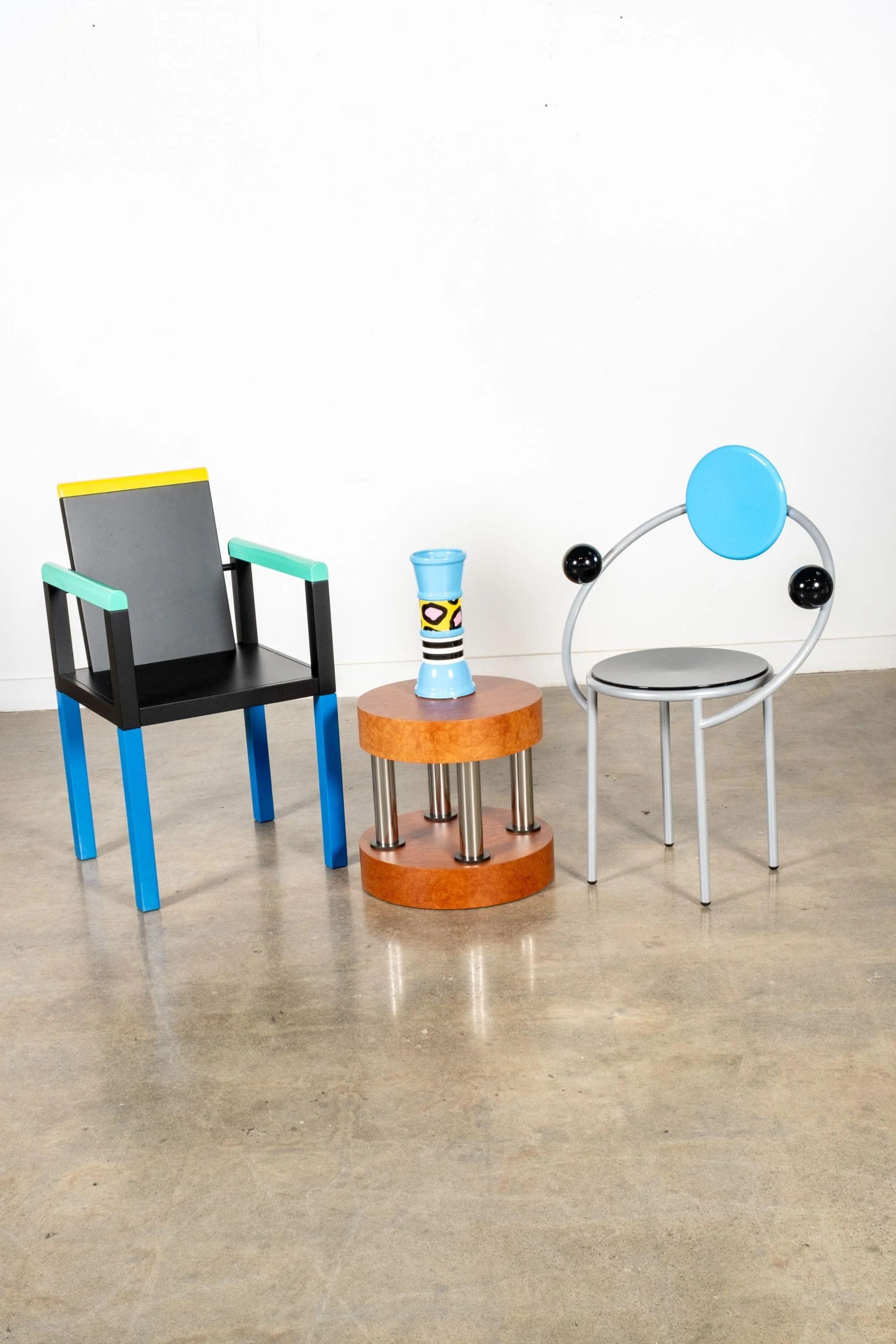Memphis Milano First Chair by Michele De Lucchi In New Condition For Sale In Toronto, ON