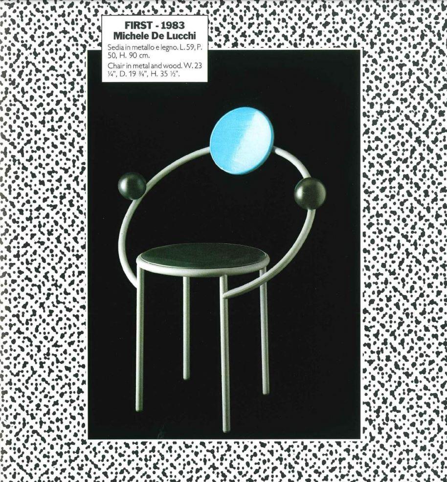 Memphis Milano, First Chair, Michele de Lucchi, 1983 11