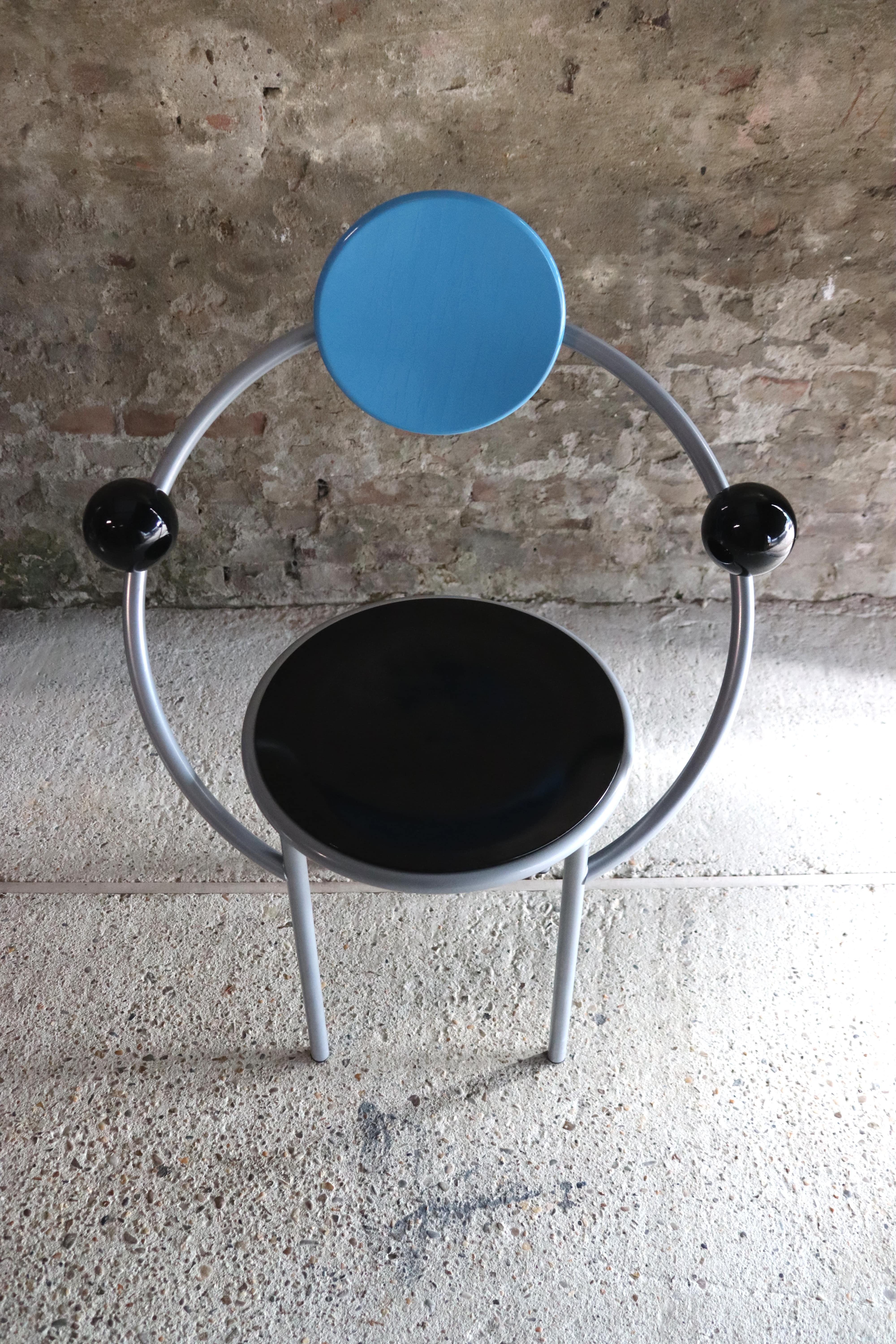 Italian Memphis Milano, First Chair, Michele de Lucchi, 1983