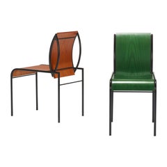 Memphis Milano Kim Chairs by Michele De Lucchi