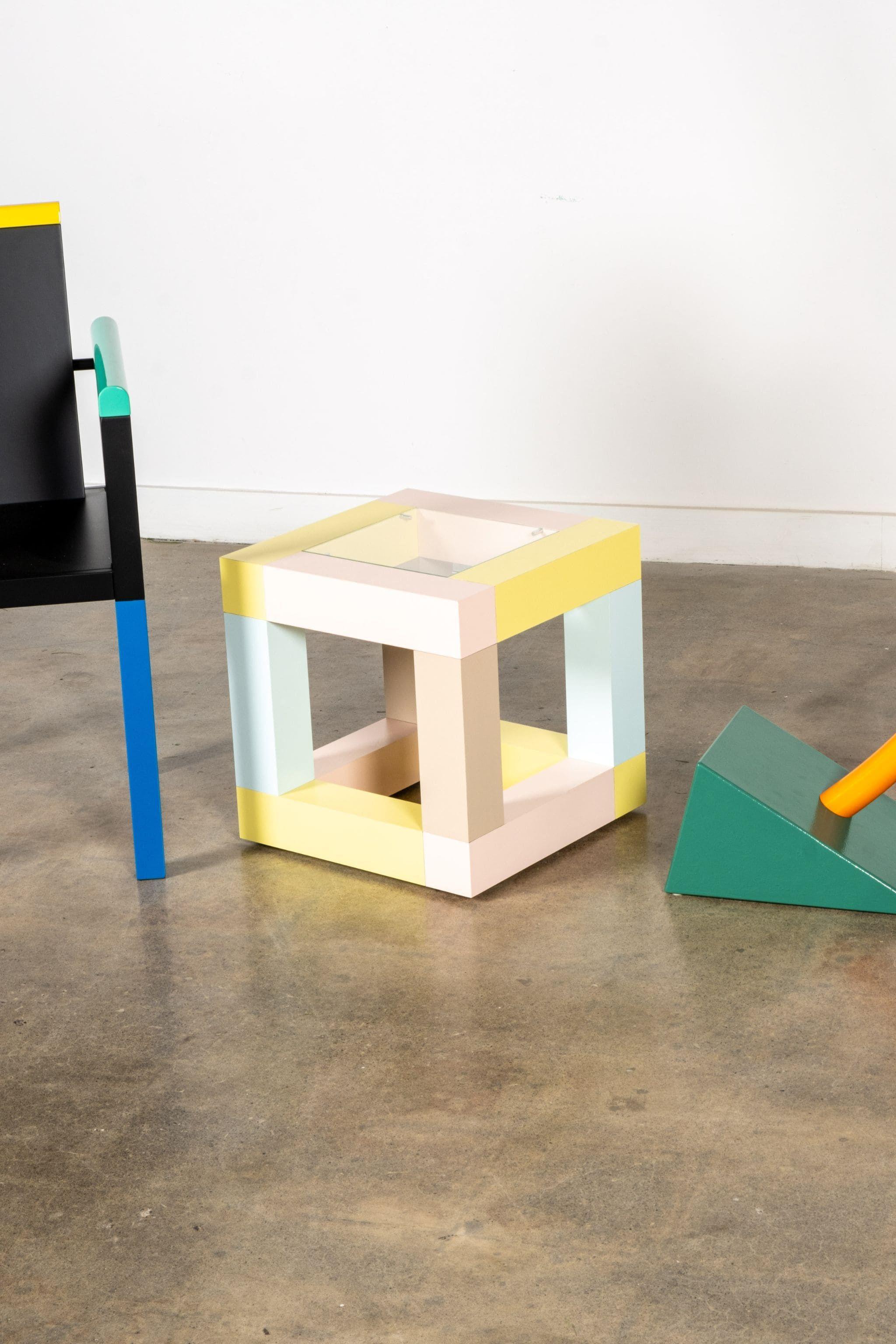 Post-Modern Memphis Milano Mimosa Table by Ettore Sottsass For Sale