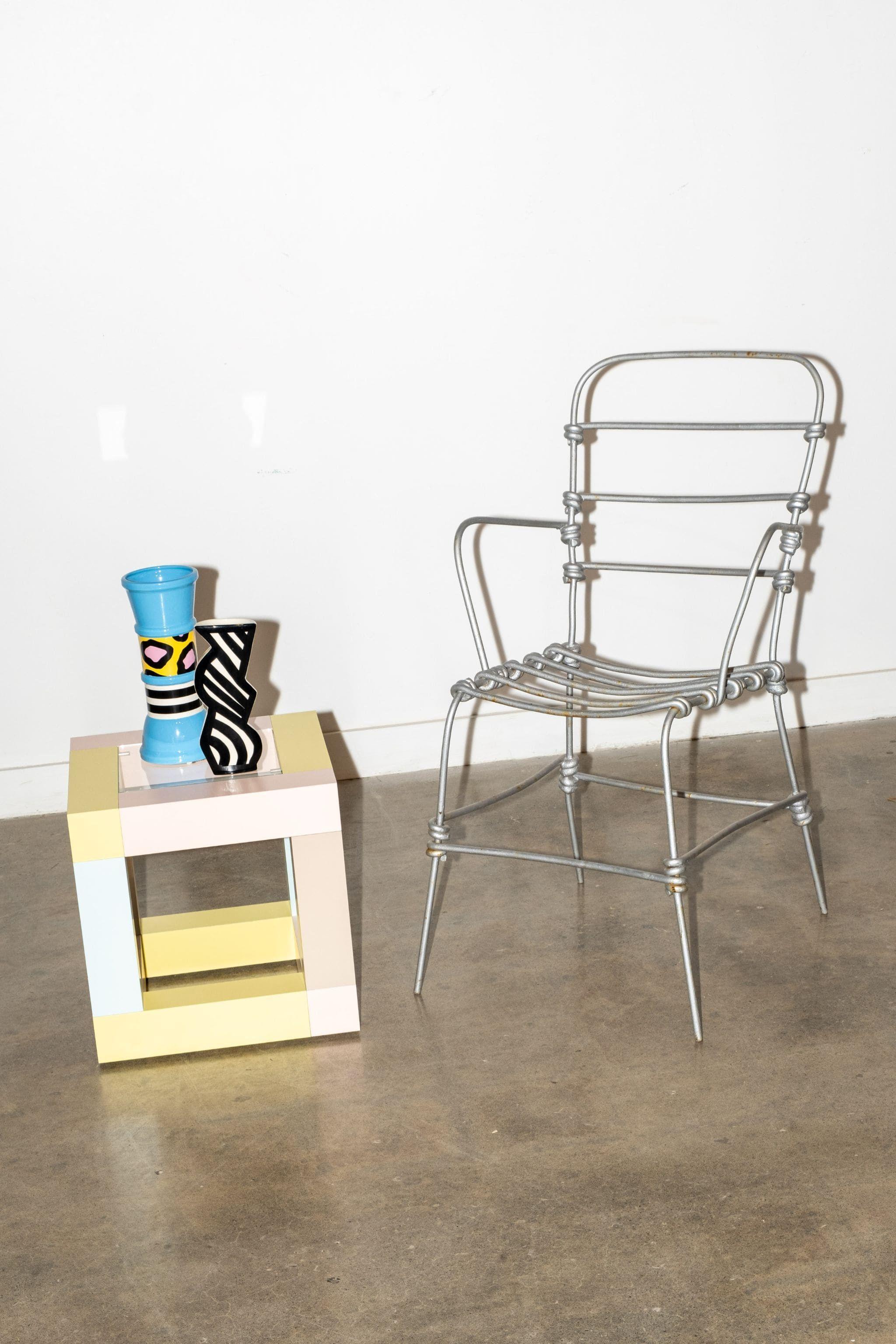 Contemporary Memphis Milano Mimosa Table by Ettore Sottsass For Sale