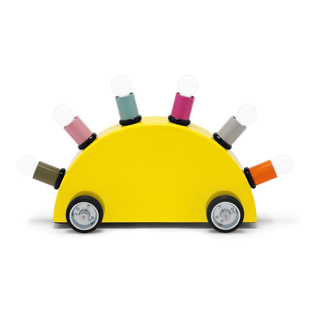 Lampe Super Memphis Milano, jaune par Martine Bedin Neuf - En vente à Toronto, ON